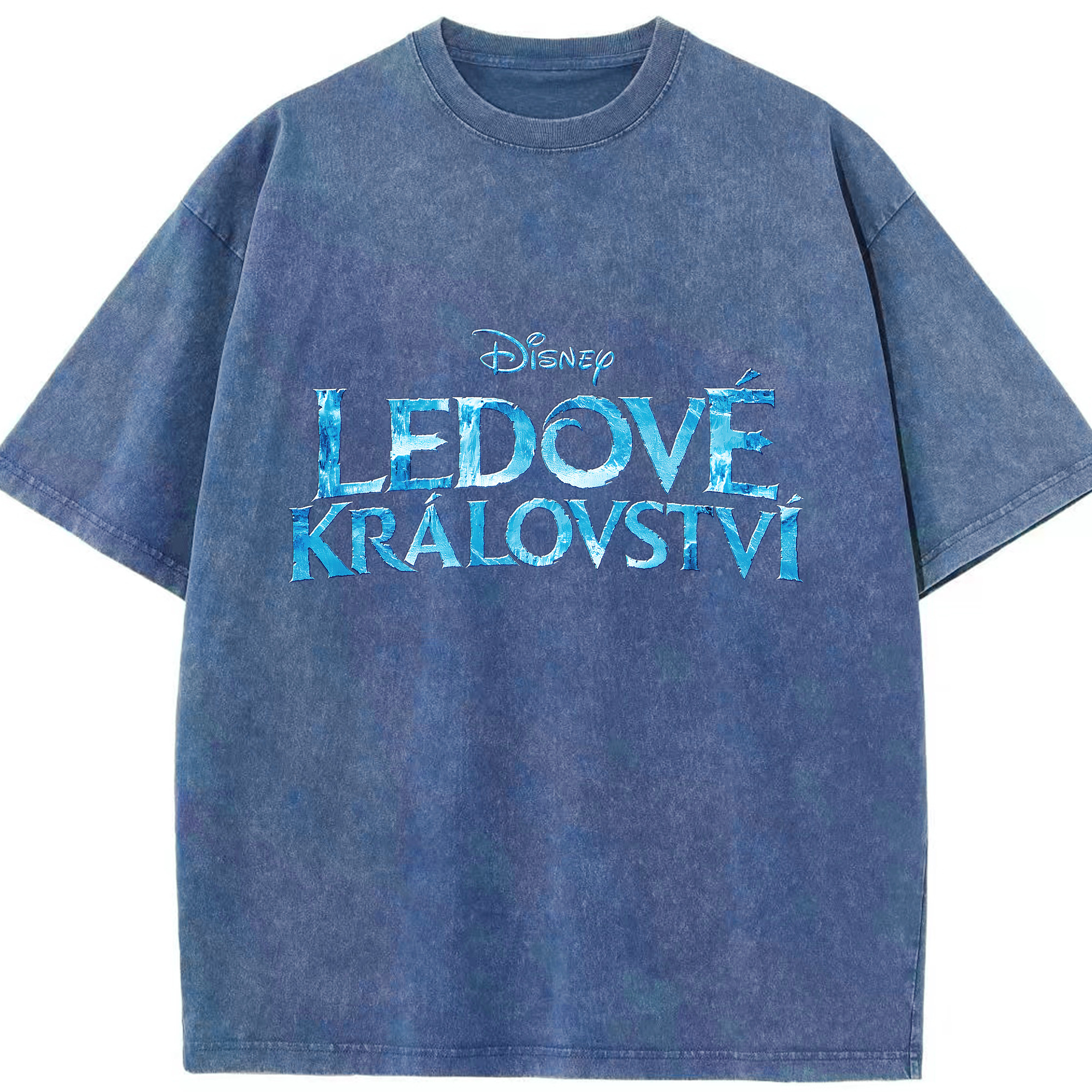 （画像用） アナと雪の女王 アンナ エルサ Frozen Anna Elsa 綿100% ヴィンテージ風 半袖Tシャツ（フロントプリント）