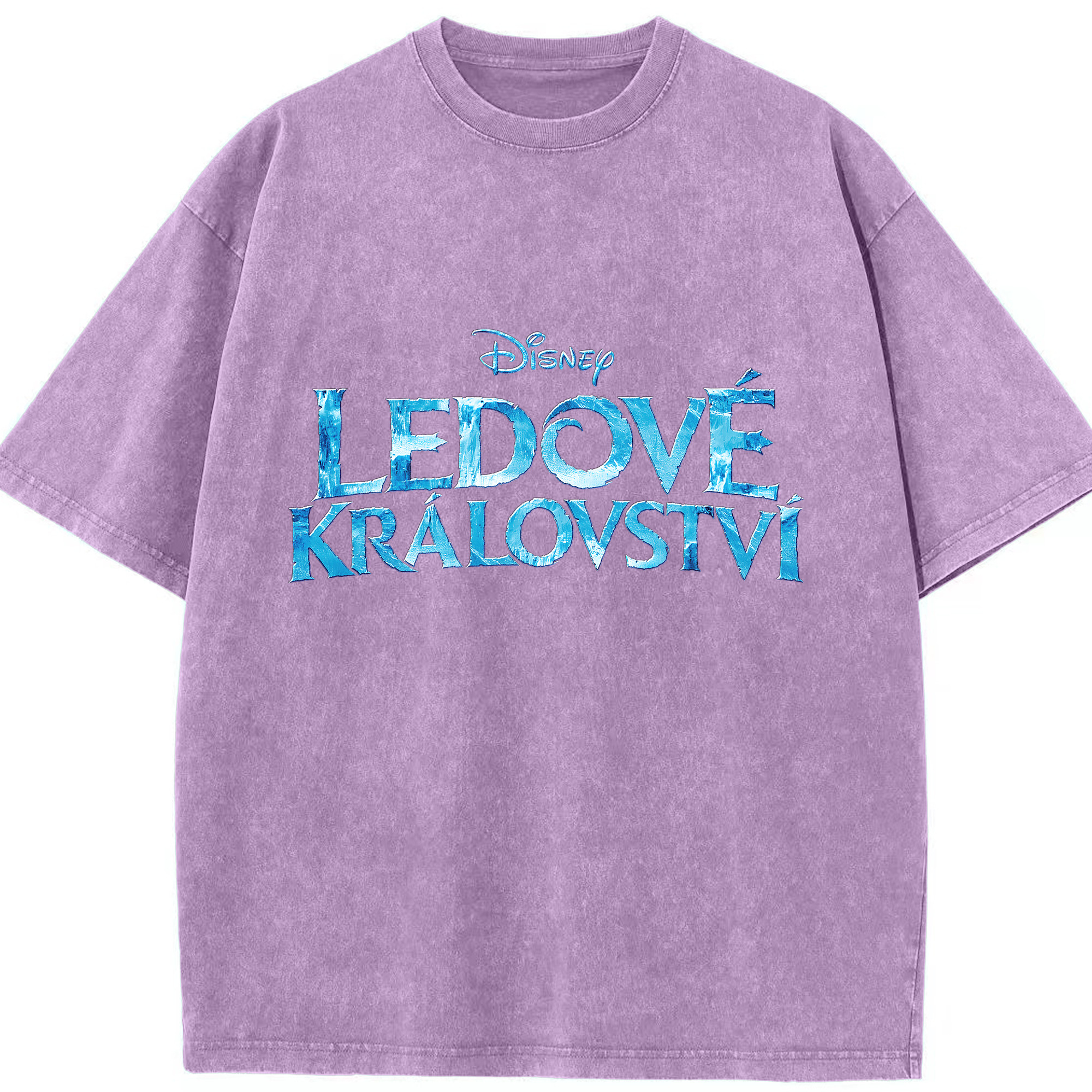（画像用） アナと雪の女王 アンナ エルサ Frozen Anna Elsa 綿100% ヴィンテージ風 半袖Tシャツ（フロントプリント）