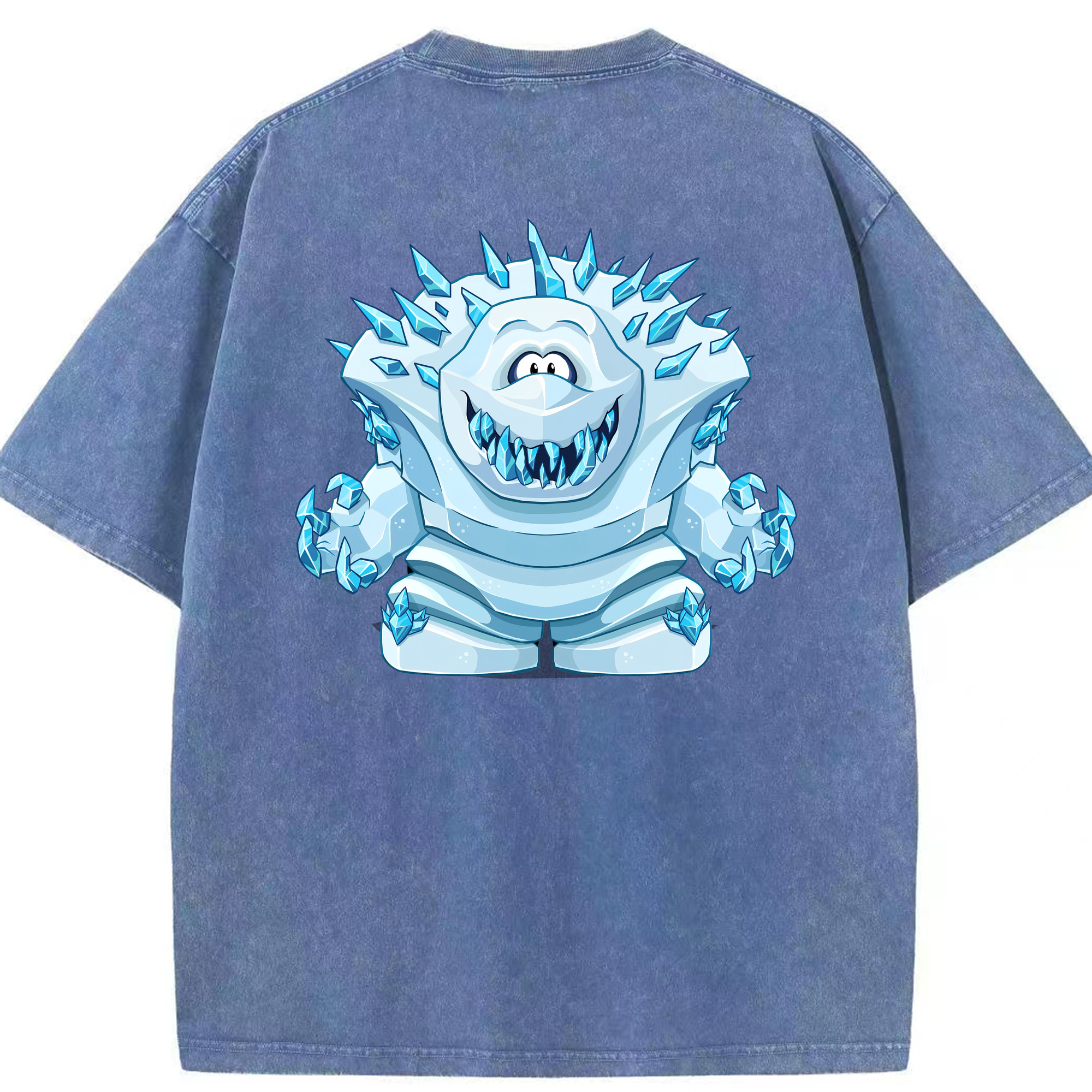 （画像用） アナと雪の女王 アンナ エルサ Frozen Anna Elsa 綿100% ヴィンテージ風 半袖Tシャツ（背面プリント）