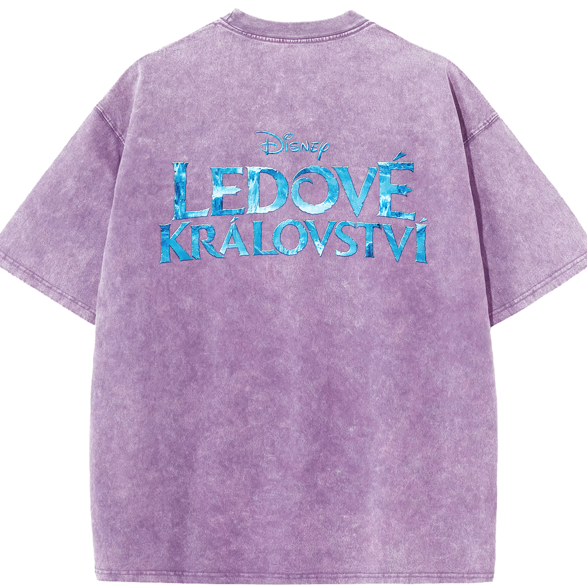 （画像用） アナと雪の女王 アンナ エルサ Frozen Anna Elsa 綿100% ヴィンテージ風 半袖Tシャツ（背面プリント）