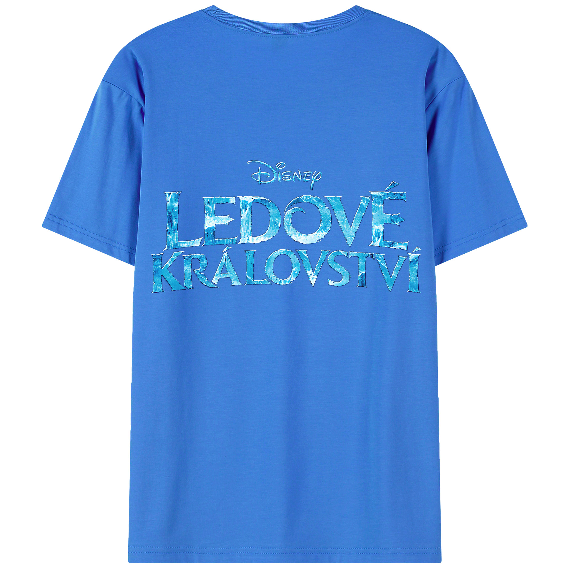 （画像用） アナと雪の女王 アンナ エルサ Frozen Anna Elsa 綿100％ メンズ半袖Tシャツ（バックプリント） 通気性