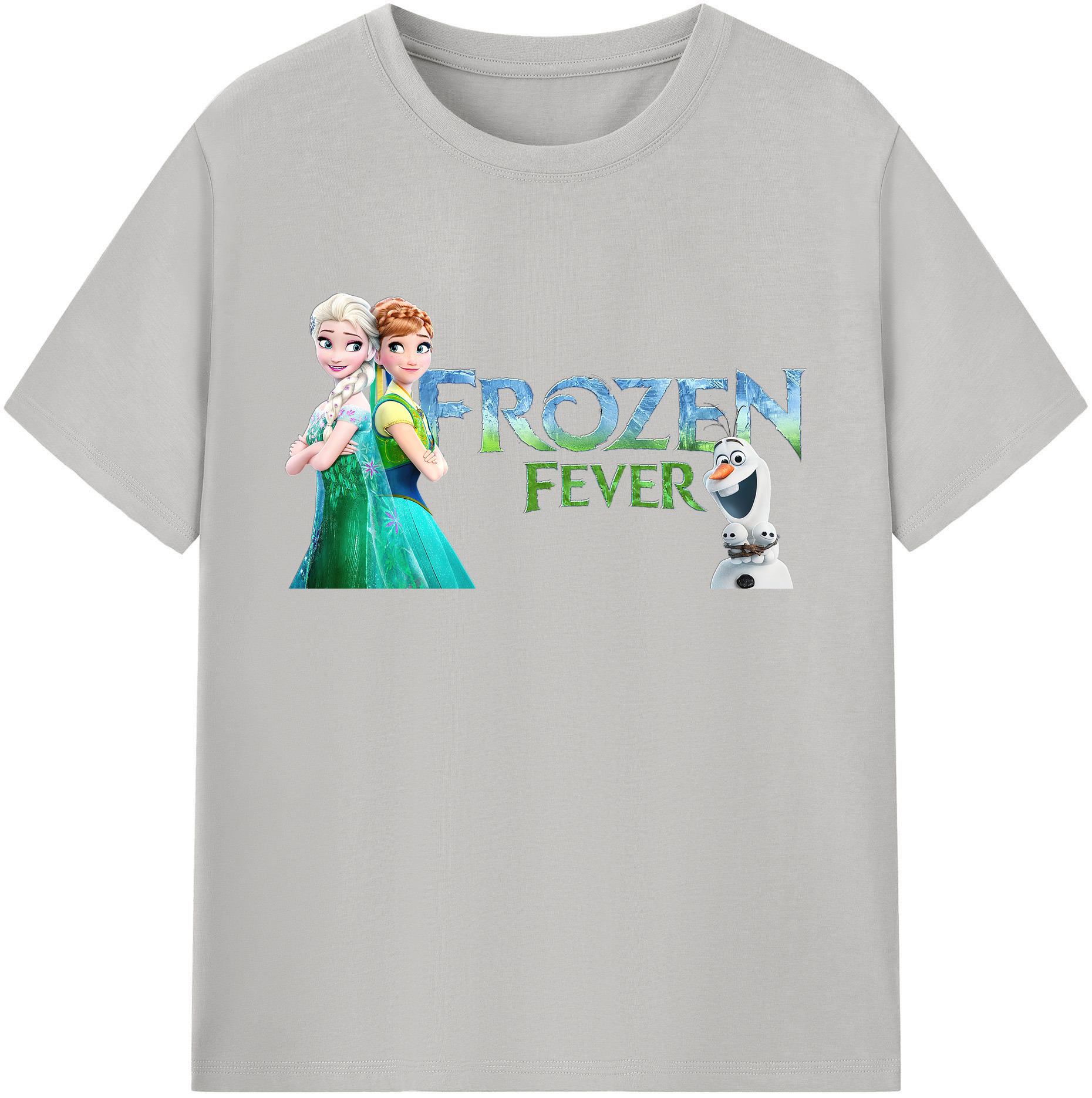 （画像用） アナと雪の女王 アンナ エルサ Frozen Anna Elsa 綿100％ メンズ半袖Tシャツ｜肌触りやわらか＆通気性