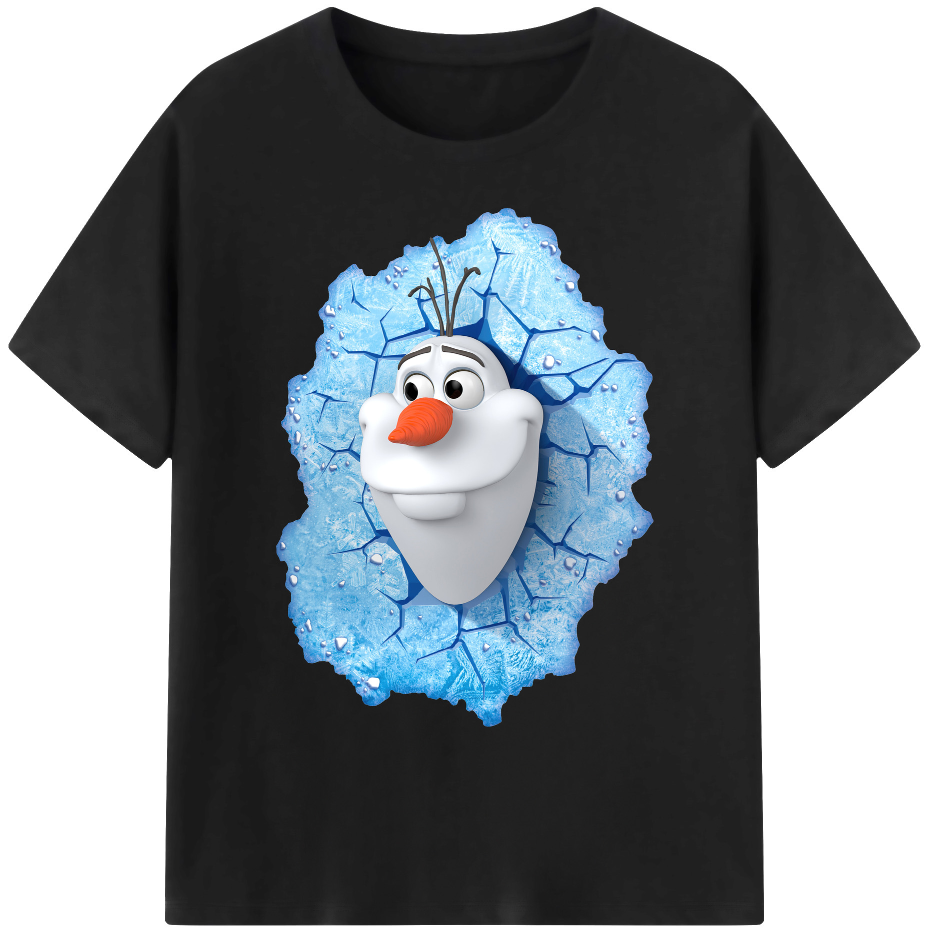 （画像用） アナと雪の女王 アンナ エルサ Frozen Anna Elsa 綿100％ メンズ半袖Tシャツ｜肌触りやわらか＆通気性