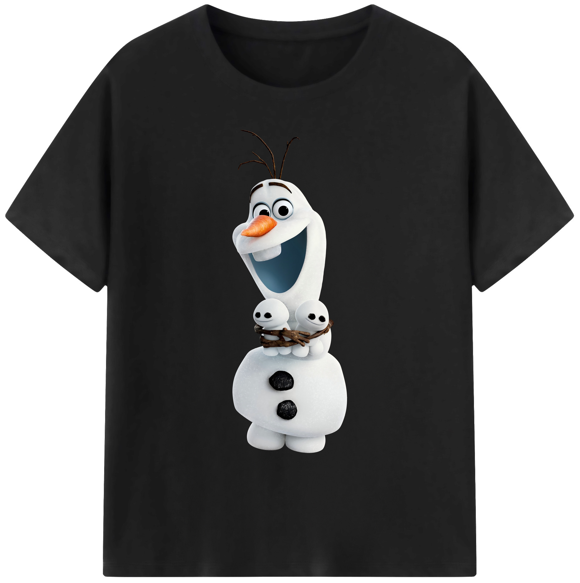 （画像用） アナと雪の女王 アンナ エルサ Frozen Anna Elsa 綿100％ メンズ半袖Tシャツ｜肌触りやわらか＆通気性