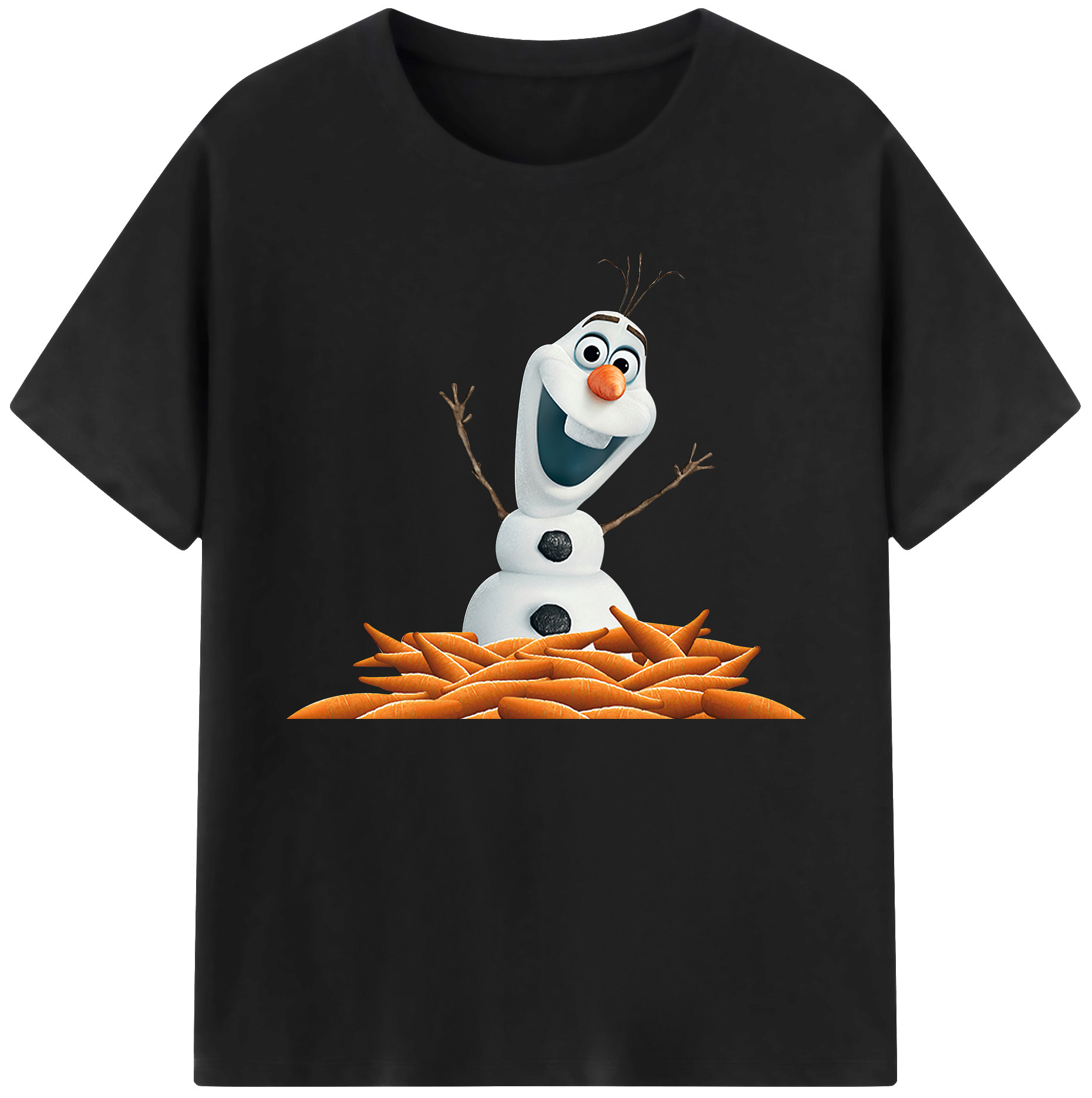 （画像用） アナと雪の女王 アンナ エルサ Frozen Anna Elsa 綿100％ メンズ半袖Tシャツ｜肌触りやわらか＆通気性