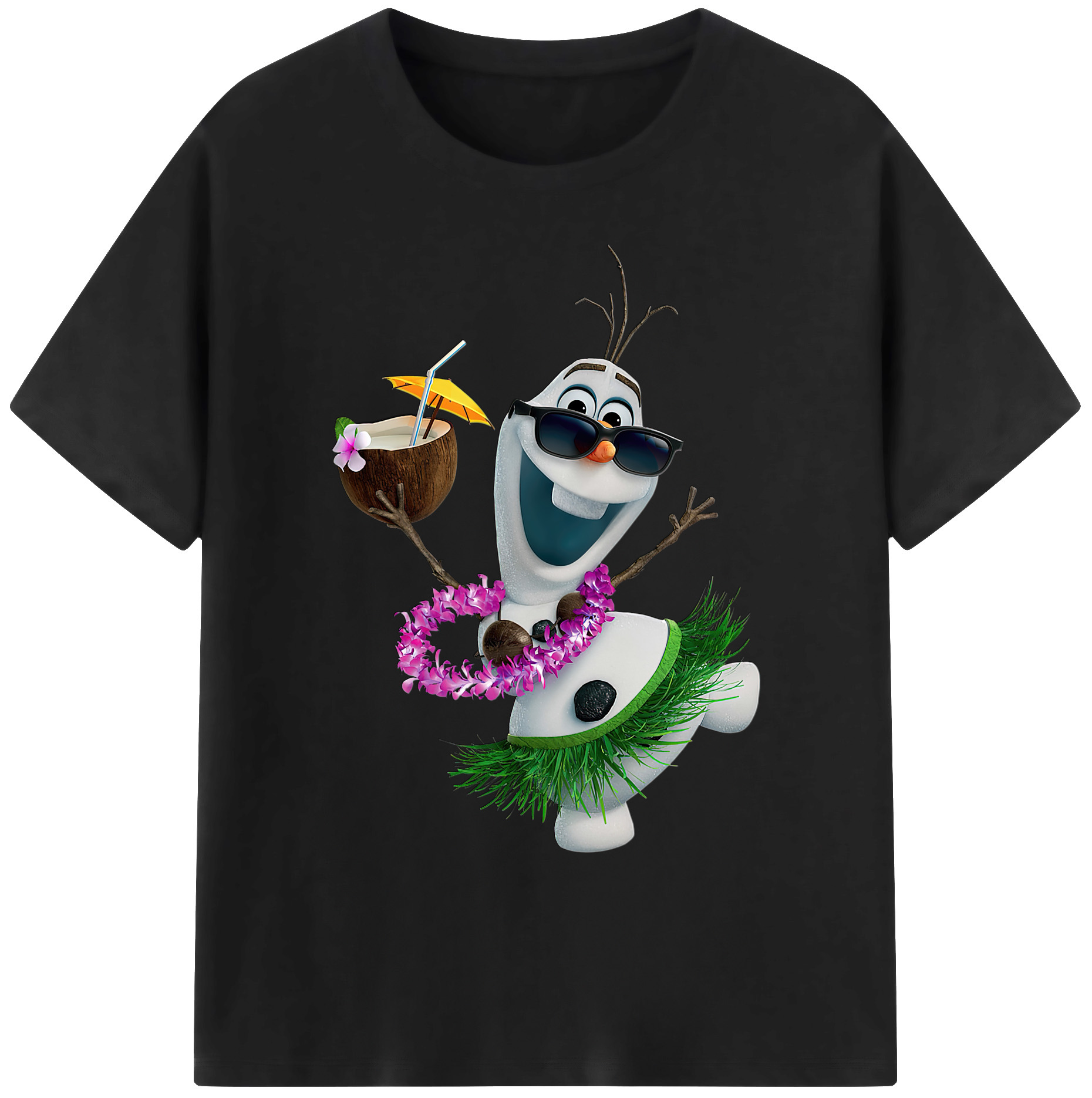 （画像用） アナと雪の女王 アンナ エルサ Frozen Anna Elsa 綿100％ メンズ半袖Tシャツ｜肌触りやわらか＆通気性