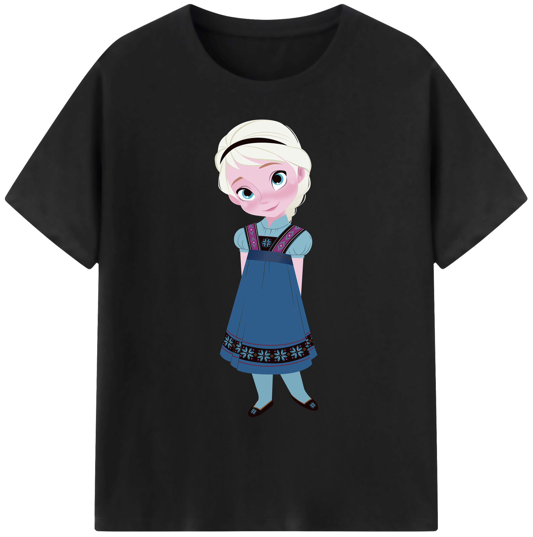 （画像用） アナと雪の女王 アンナ エルサ Frozen Anna Elsa 綿100％ メンズ半袖Tシャツ｜肌触りやわらか＆通気性