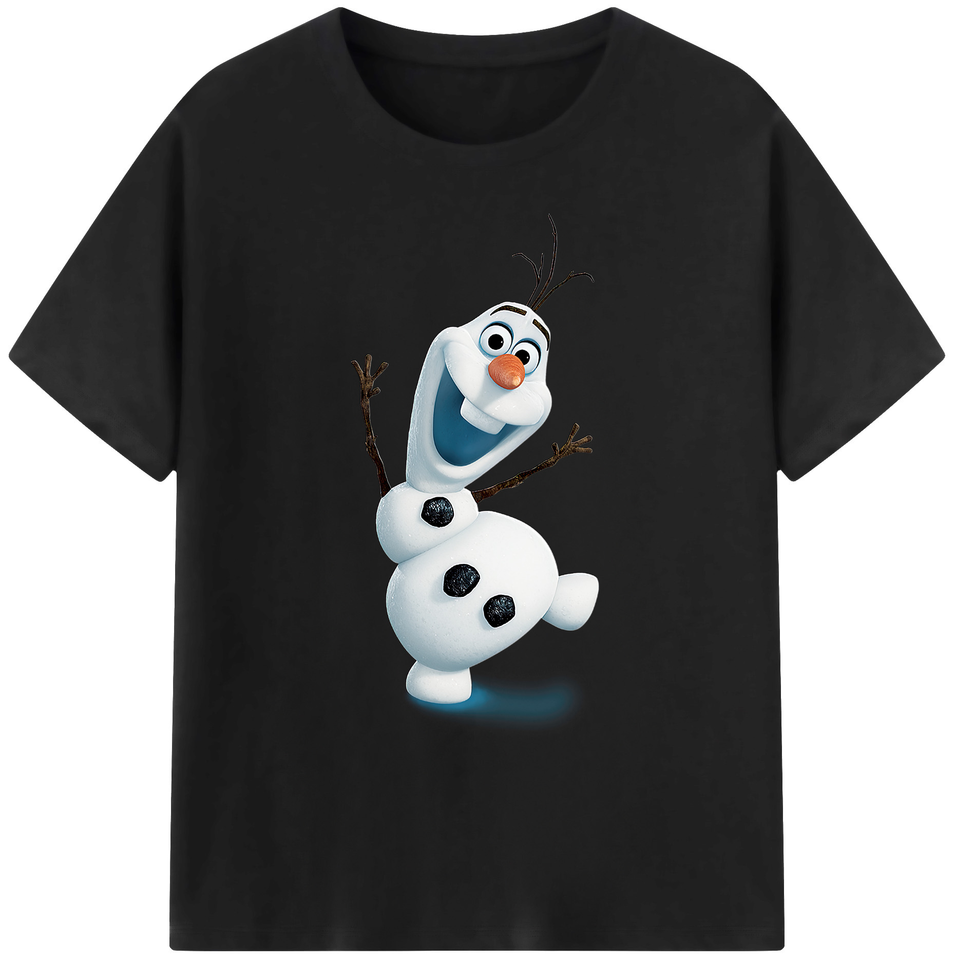 （画像用） アナと雪の女王 アンナ エルサ Frozen Anna Elsa 綿100％ メンズ半袖Tシャツ｜肌触りやわらか＆通気性