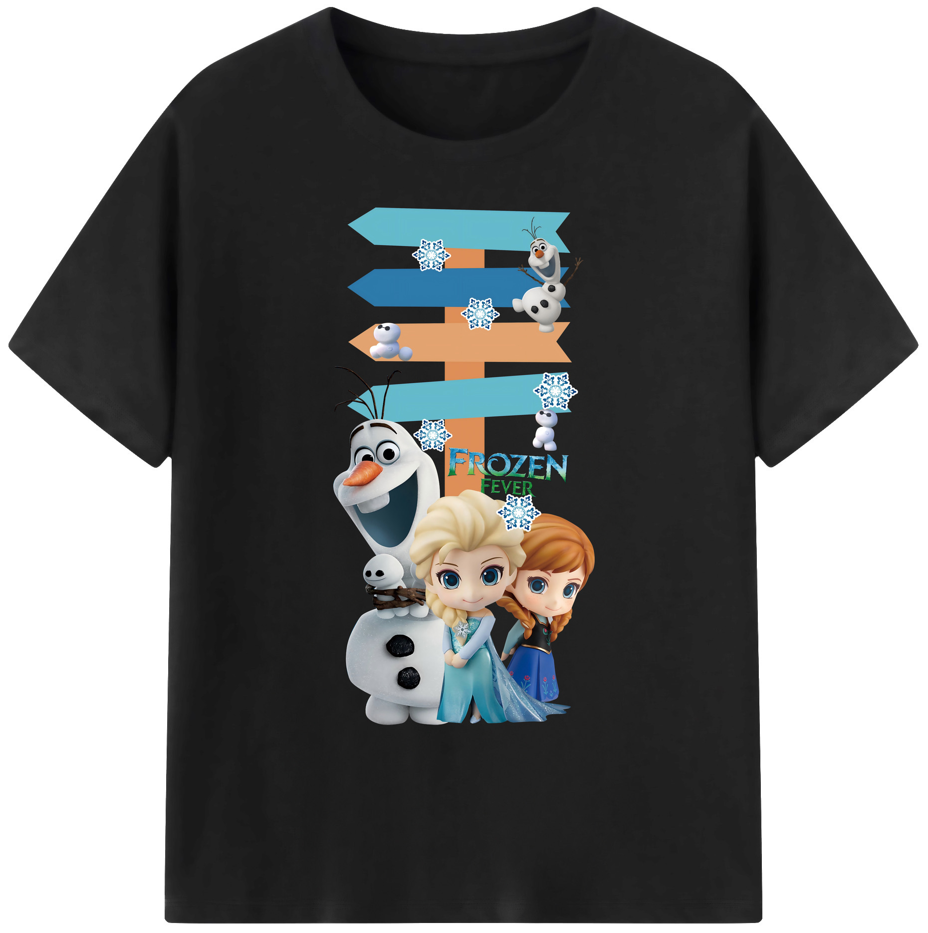（画像用） アナと雪の女王 アンナ エルサ Frozen Anna Elsa 綿100％ メンズ半袖Tシャツ｜肌触りやわらか＆通気性