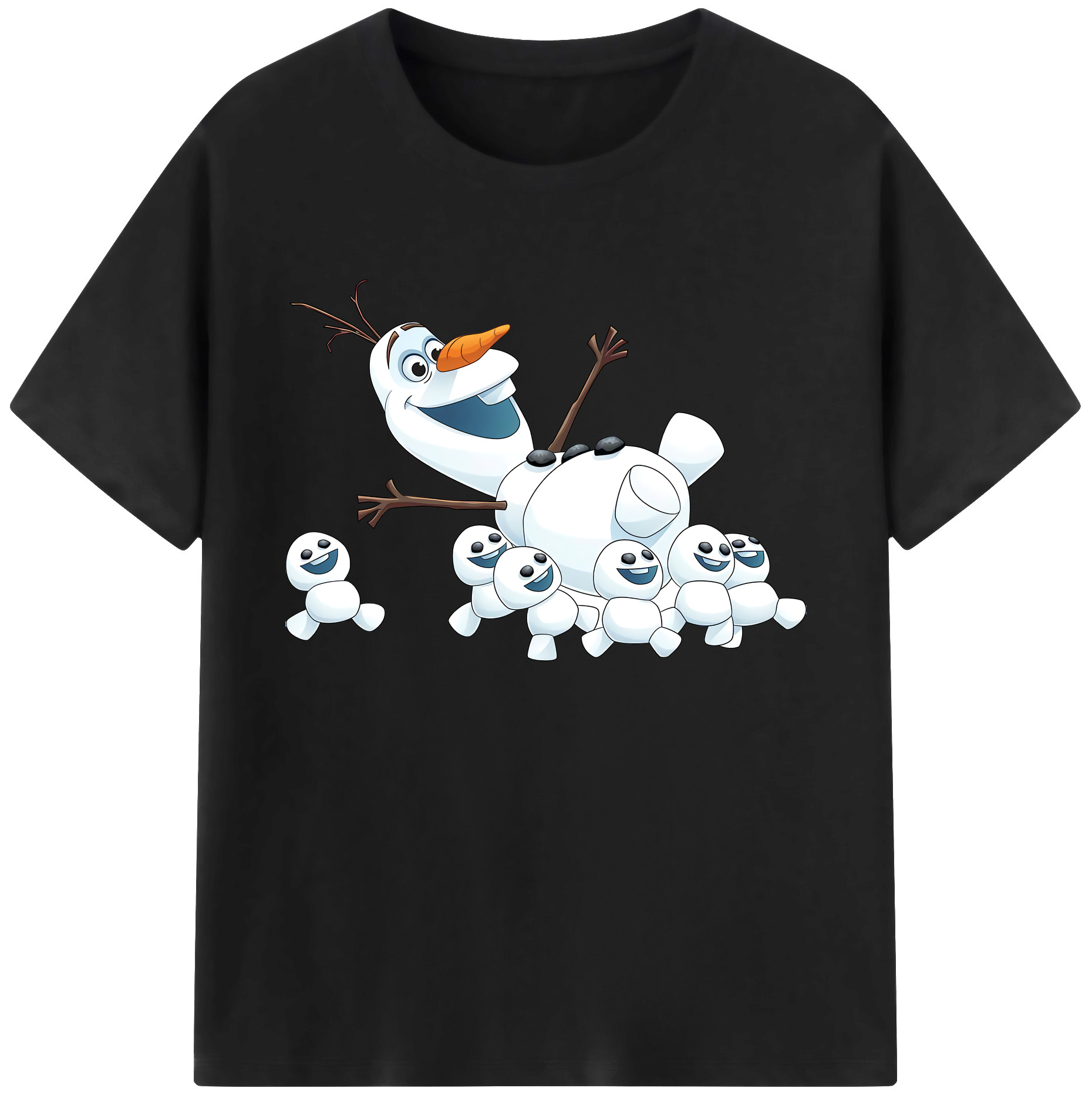 （画像用） アナと雪の女王 アンナ エルサ Frozen Anna Elsa 綿100％ メンズ半袖Tシャツ｜肌触りやわらか＆通気性
