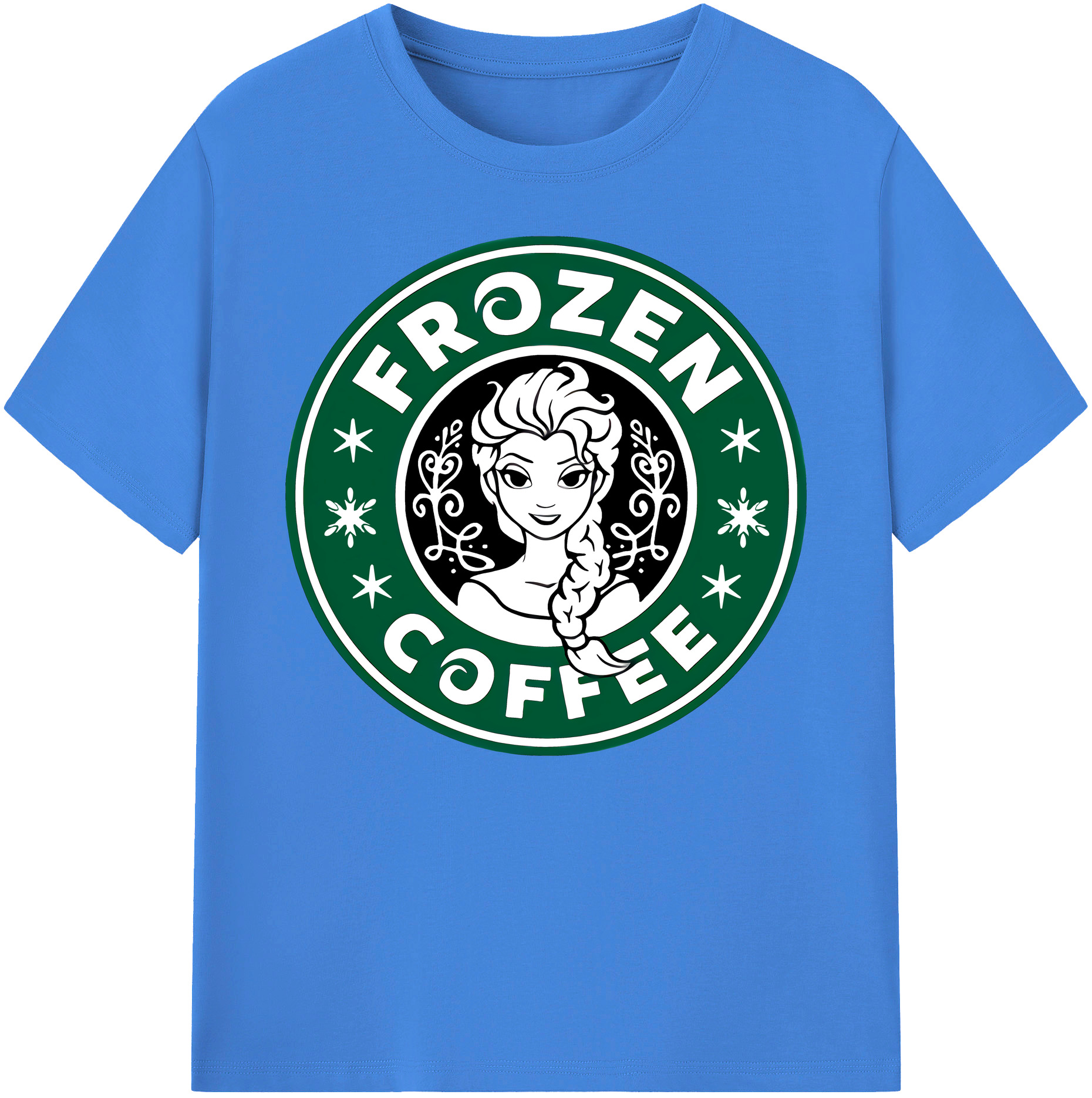 （画像用） アナと雪の女王 アンナ エルサ Frozen Anna Elsa 綿100％ メンズ半袖Tシャツ｜肌触りやわらか＆通気性