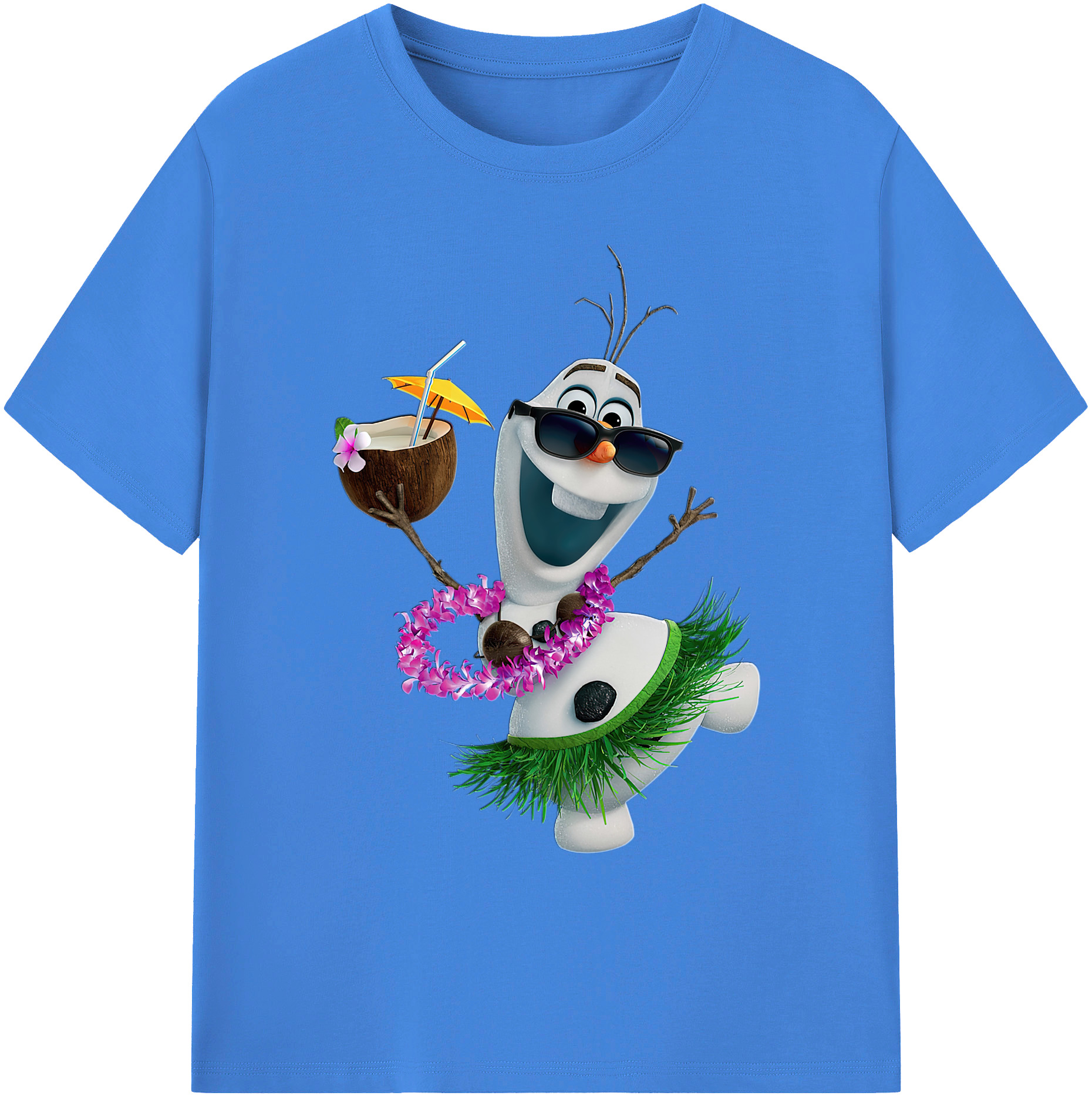 （画像用） アナと雪の女王 アンナ エルサ Frozen Anna Elsa 綿100％ メンズ半袖Tシャツ｜肌触りやわらか＆通気性