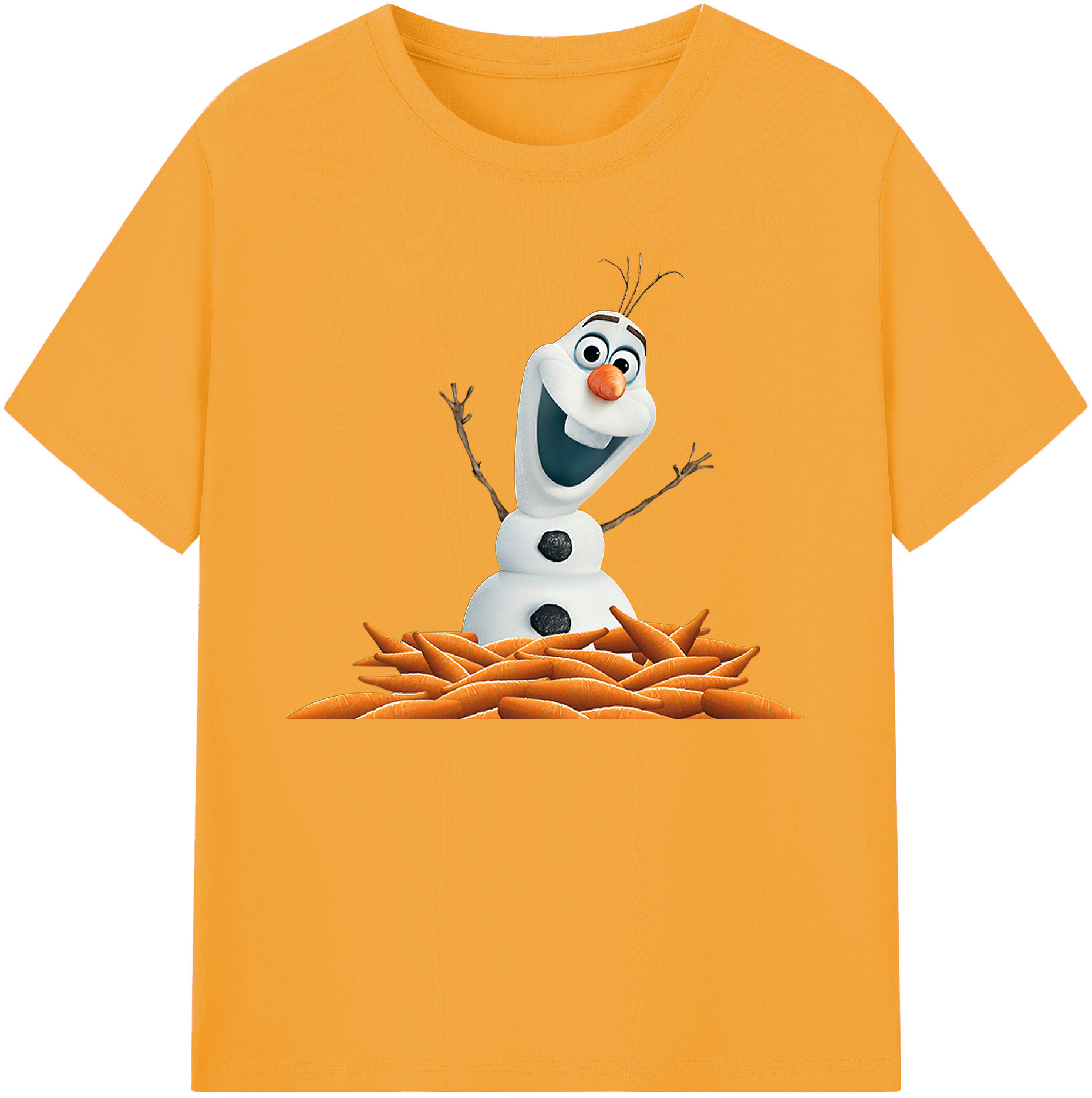 （画像用） アナと雪の女王 アンナ エルサ Frozen Anna Elsa 綿100％ メンズ半袖Tシャツ｜肌触りやわらか＆通気性