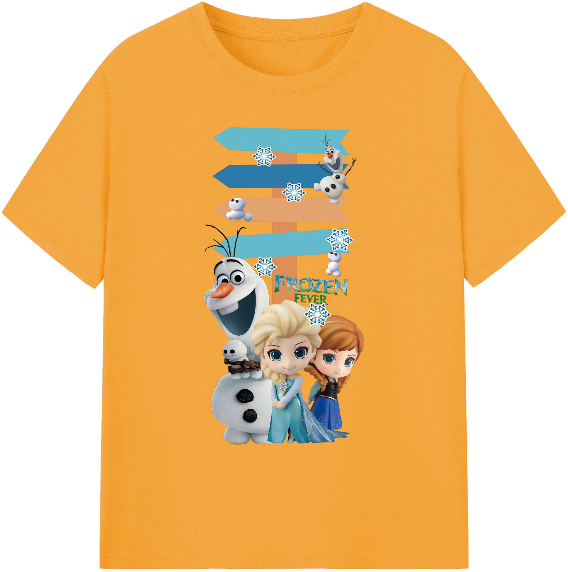 （画像用） アナと雪の女王 アンナ エルサ Frozen Anna Elsa 綿100％ メンズ半袖Tシャツ｜肌触りやわらか＆通気性