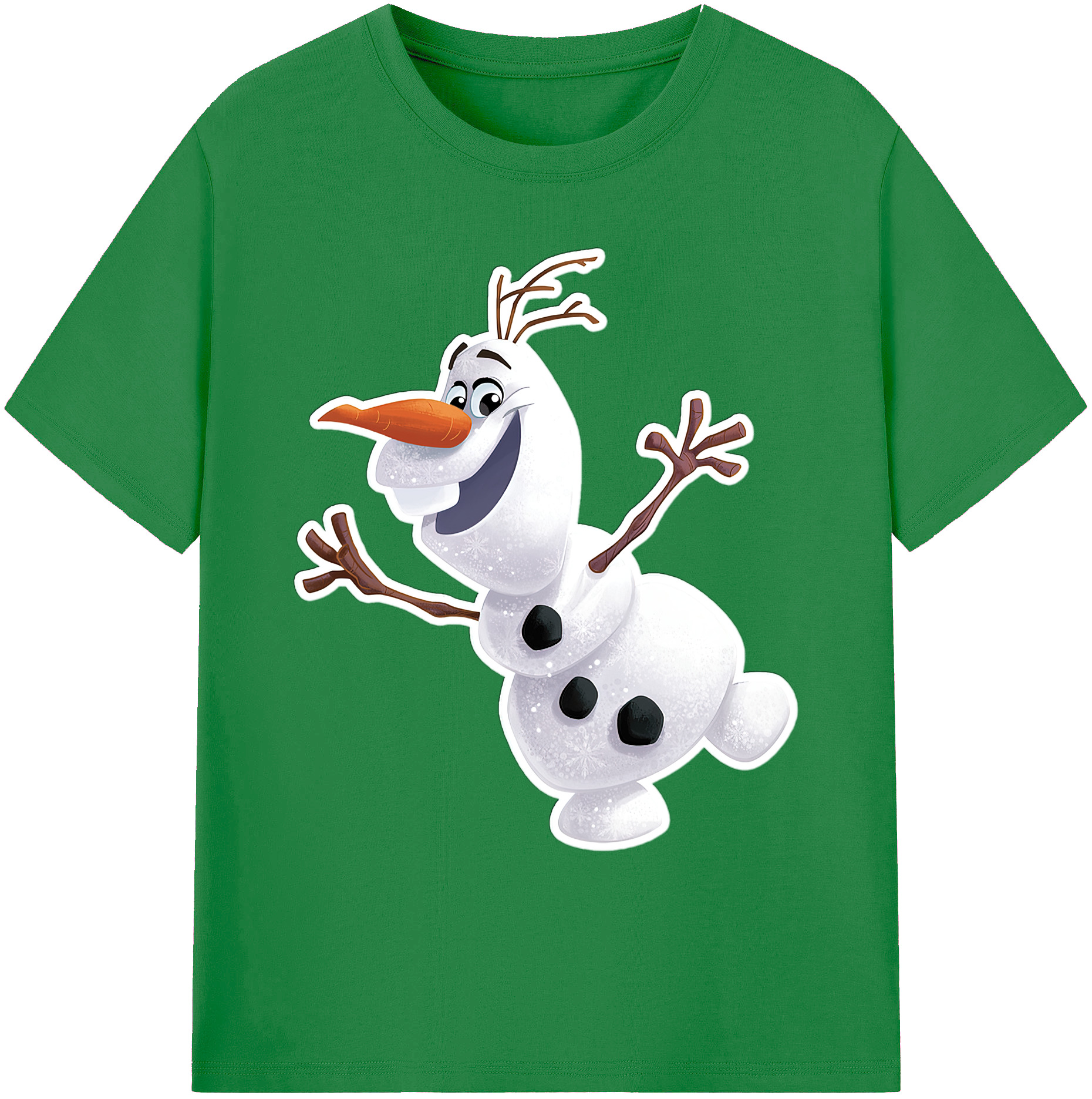 （画像用） アナと雪の女王 アンナ エルサ Frozen Anna Elsa 綿100％ メンズ半袖Tシャツ｜肌触りやわらか＆通気性
