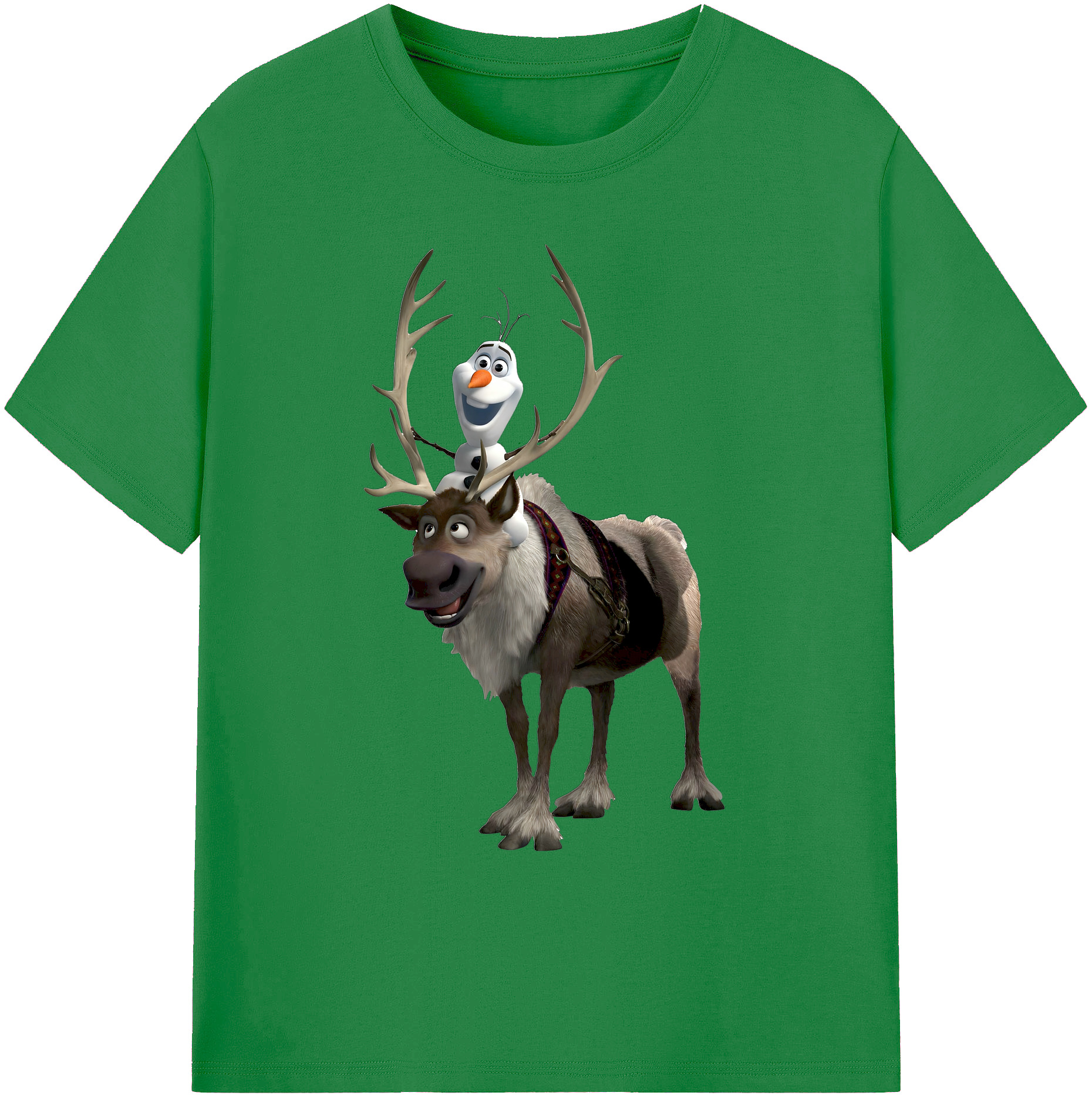 （画像用） アナと雪の女王 アンナ エルサ Frozen Anna Elsa 綿100％ メンズ半袖Tシャツ｜肌触りやわらか＆通気性