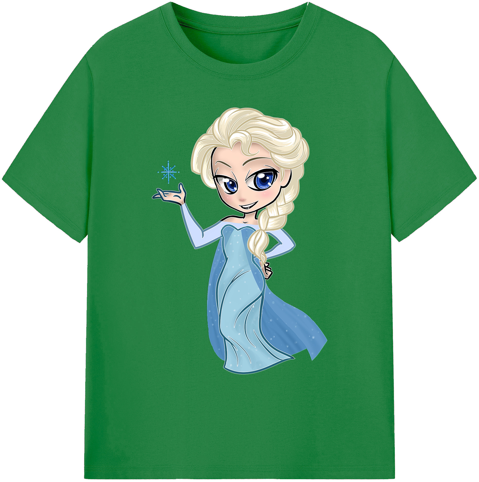 （画像用） アナと雪の女王 アンナ エルサ Frozen Anna Elsa 綿100％ メンズ半袖Tシャツ｜肌触りやわらか＆通気性
