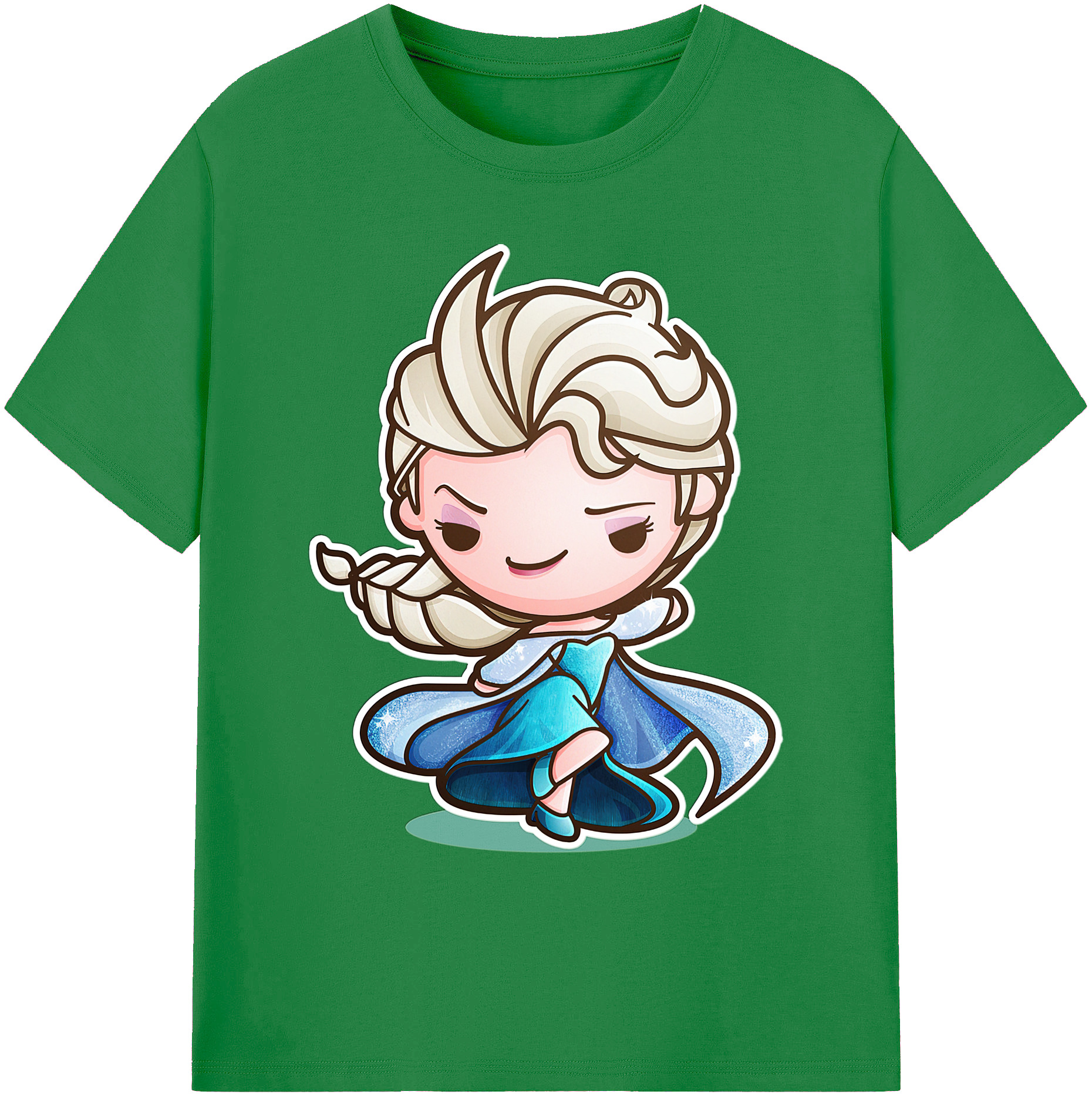 （画像用） アナと雪の女王 アンナ エルサ Frozen Anna Elsa 綿100％ メンズ半袖Tシャツ｜肌触りやわらか＆通気性