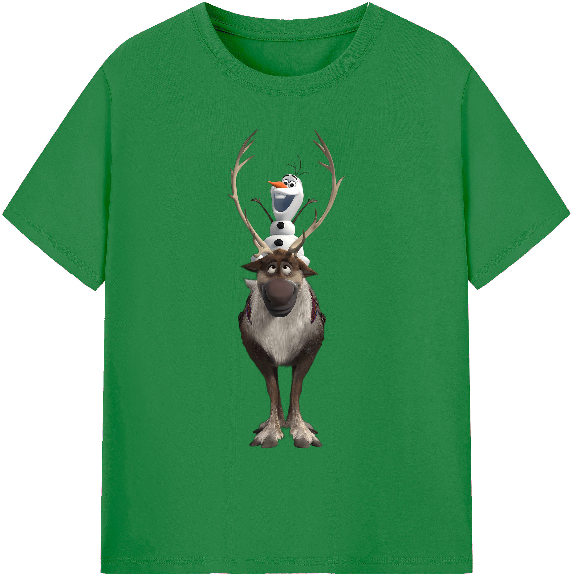 （画像用） アナと雪の女王 アンナ エルサ Frozen Anna Elsa 綿100％ メンズ半袖Tシャツ｜肌触りやわらか＆通気性