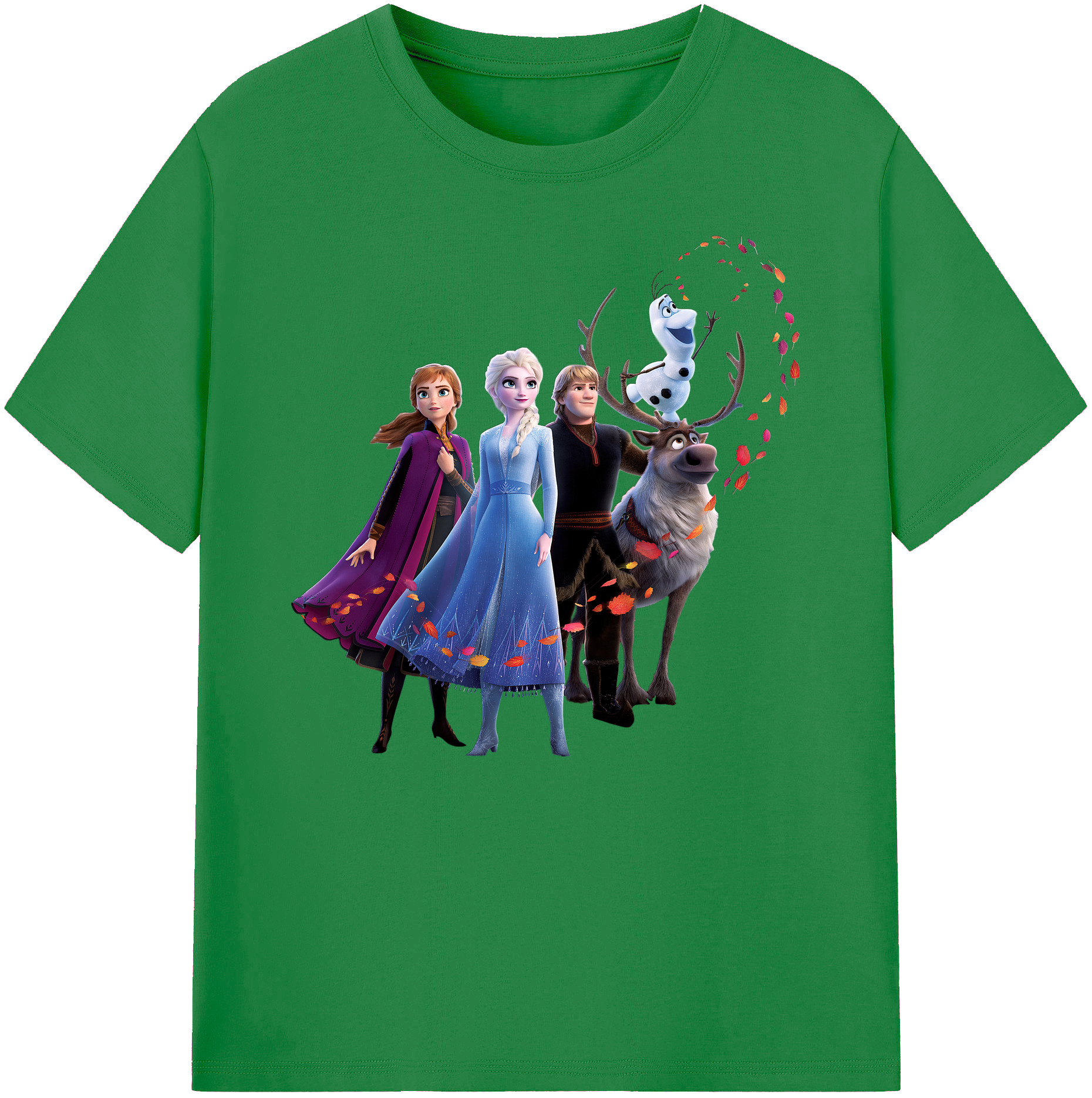 （画像用） アナと雪の女王 アンナ エルサ Frozen Anna Elsa 綿100％ メンズ半袖Tシャツ｜肌触りやわらか＆通気性