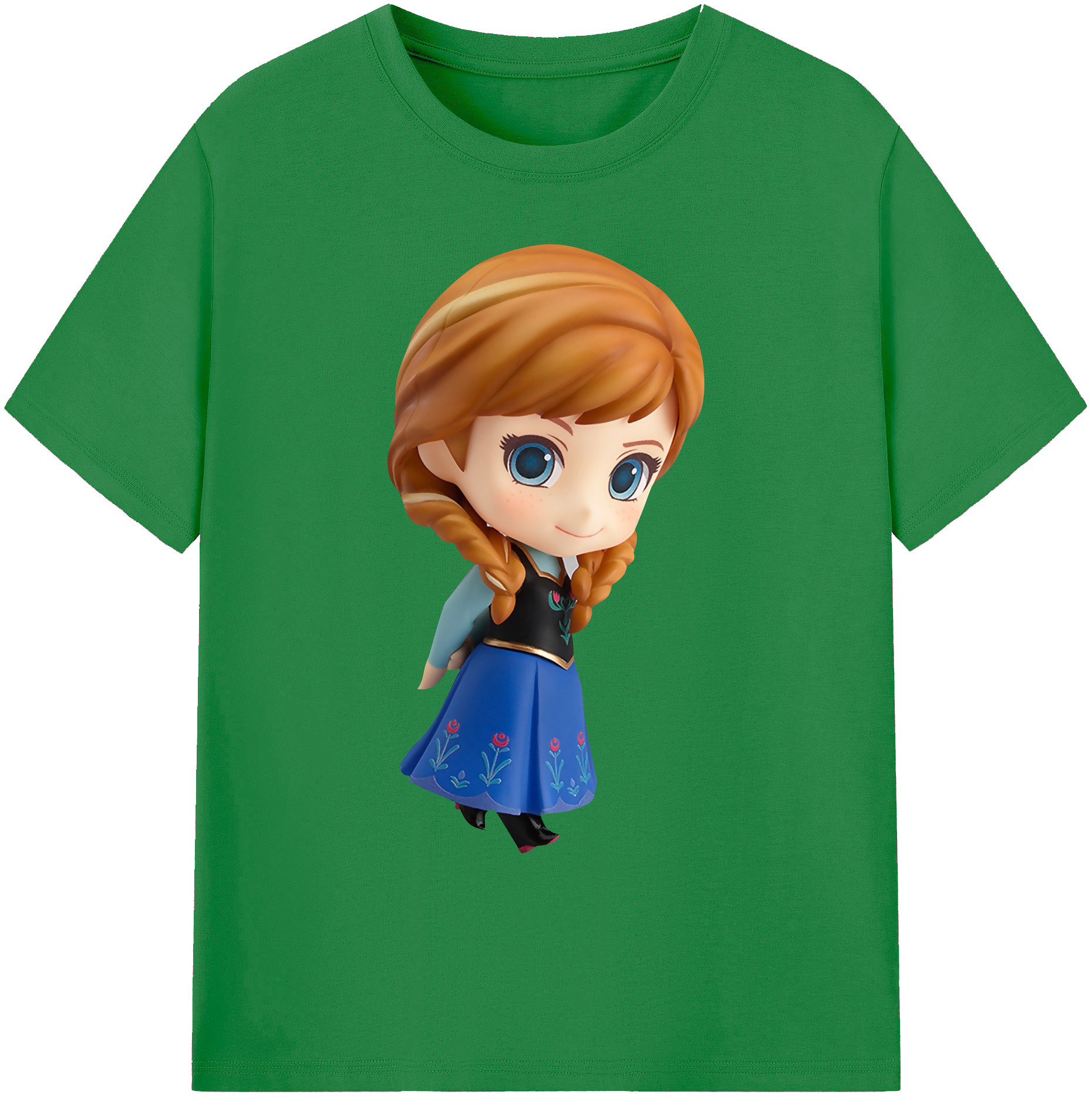 （画像用） アナと雪の女王 アンナ エルサ Frozen Anna Elsa 綿100％ メンズ半袖Tシャツ｜肌触りやわらか＆通気性