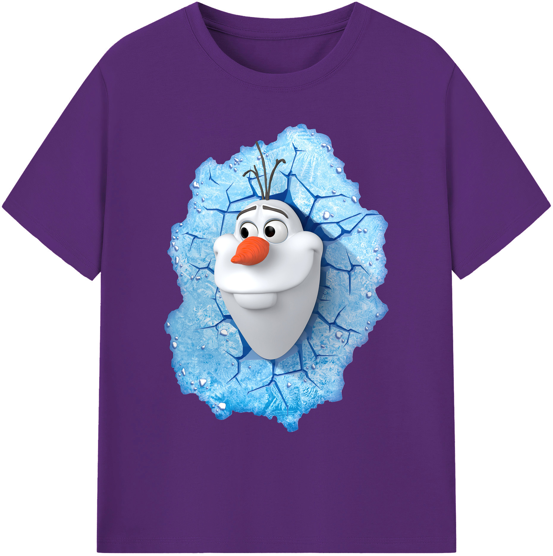 （画像用） アナと雪の女王 アンナ エルサ Frozen Anna Elsa 綿100％ メンズ半袖Tシャツ｜肌触りやわらか＆通気性