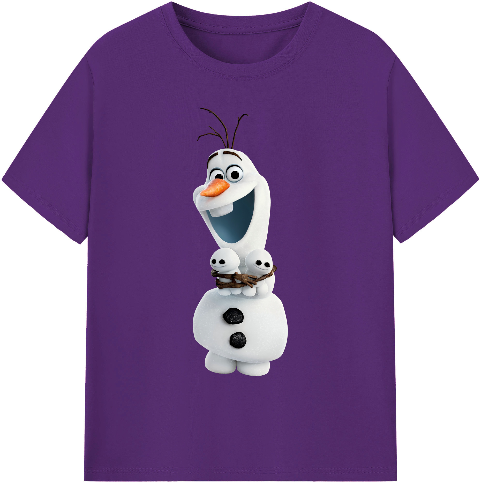 （画像用） アナと雪の女王 アンナ エルサ Frozen Anna Elsa 綿100％ メンズ半袖Tシャツ｜肌触りやわらか＆通気性