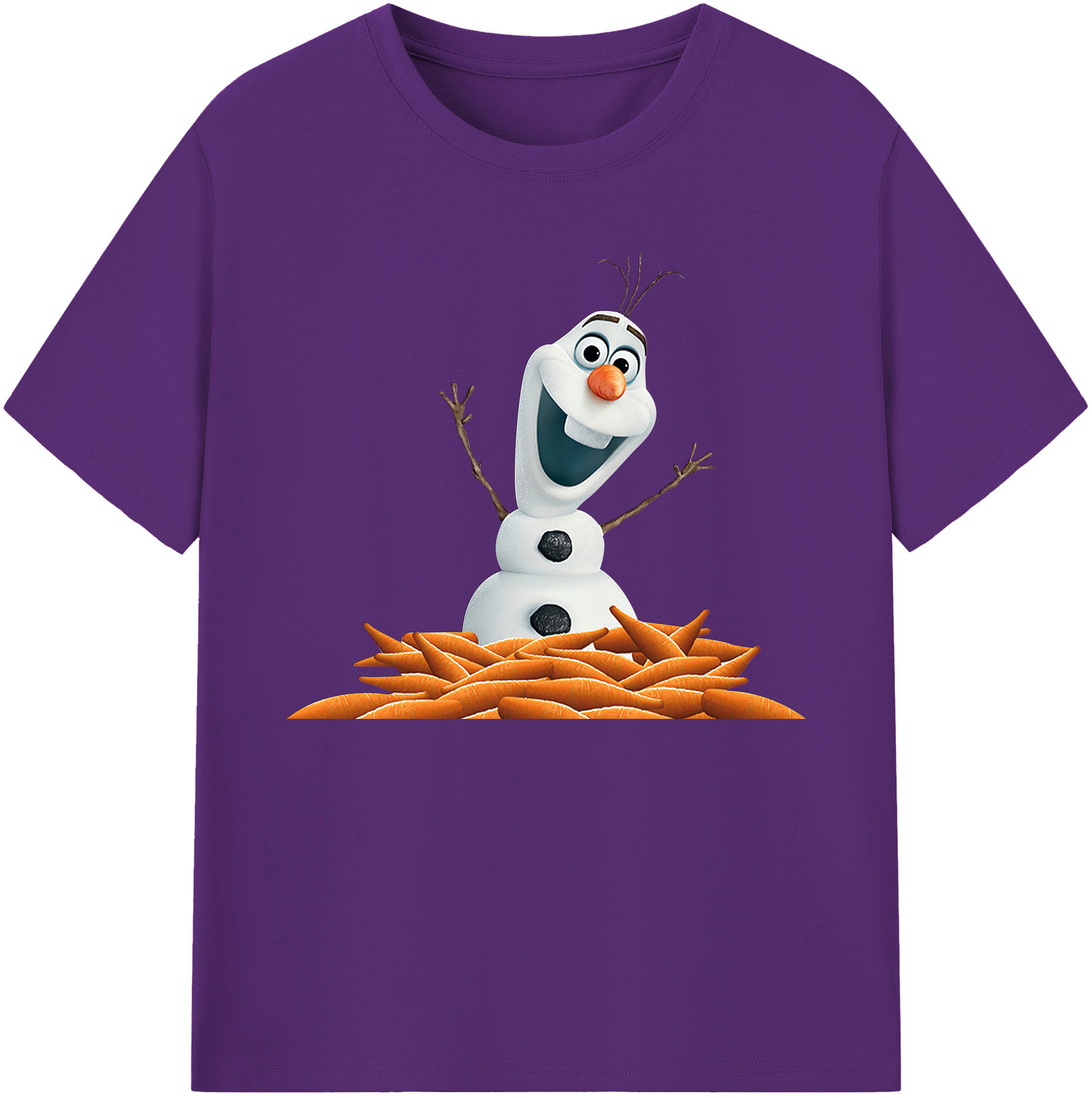 （画像用） アナと雪の女王 アンナ エルサ Frozen Anna Elsa 綿100％ メンズ半袖Tシャツ｜肌触りやわらか＆通気性