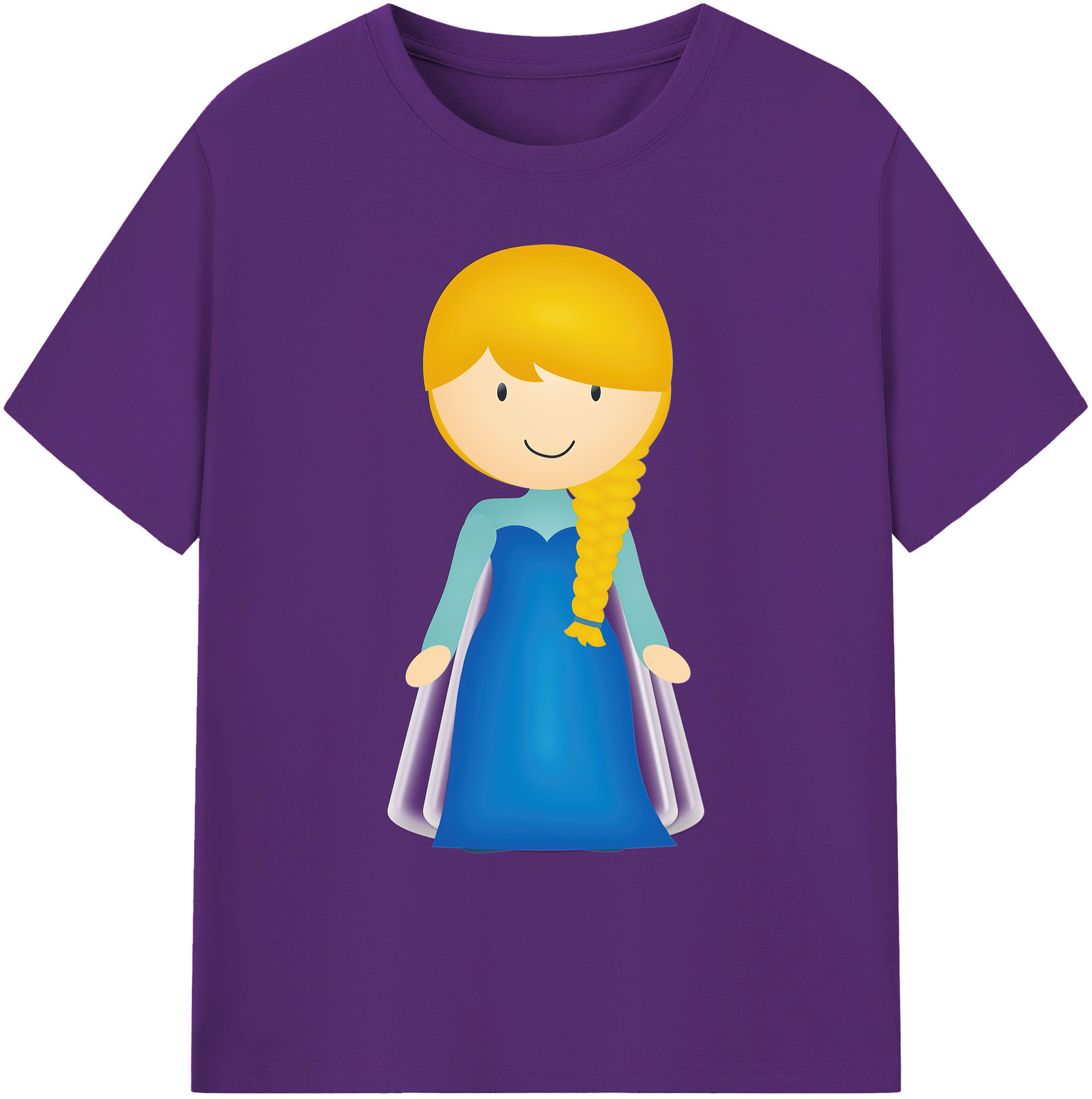 （画像用） アナと雪の女王 アンナ エルサ Frozen Anna Elsa 綿100％ メンズ半袖Tシャツ｜肌触りやわらか＆通気性