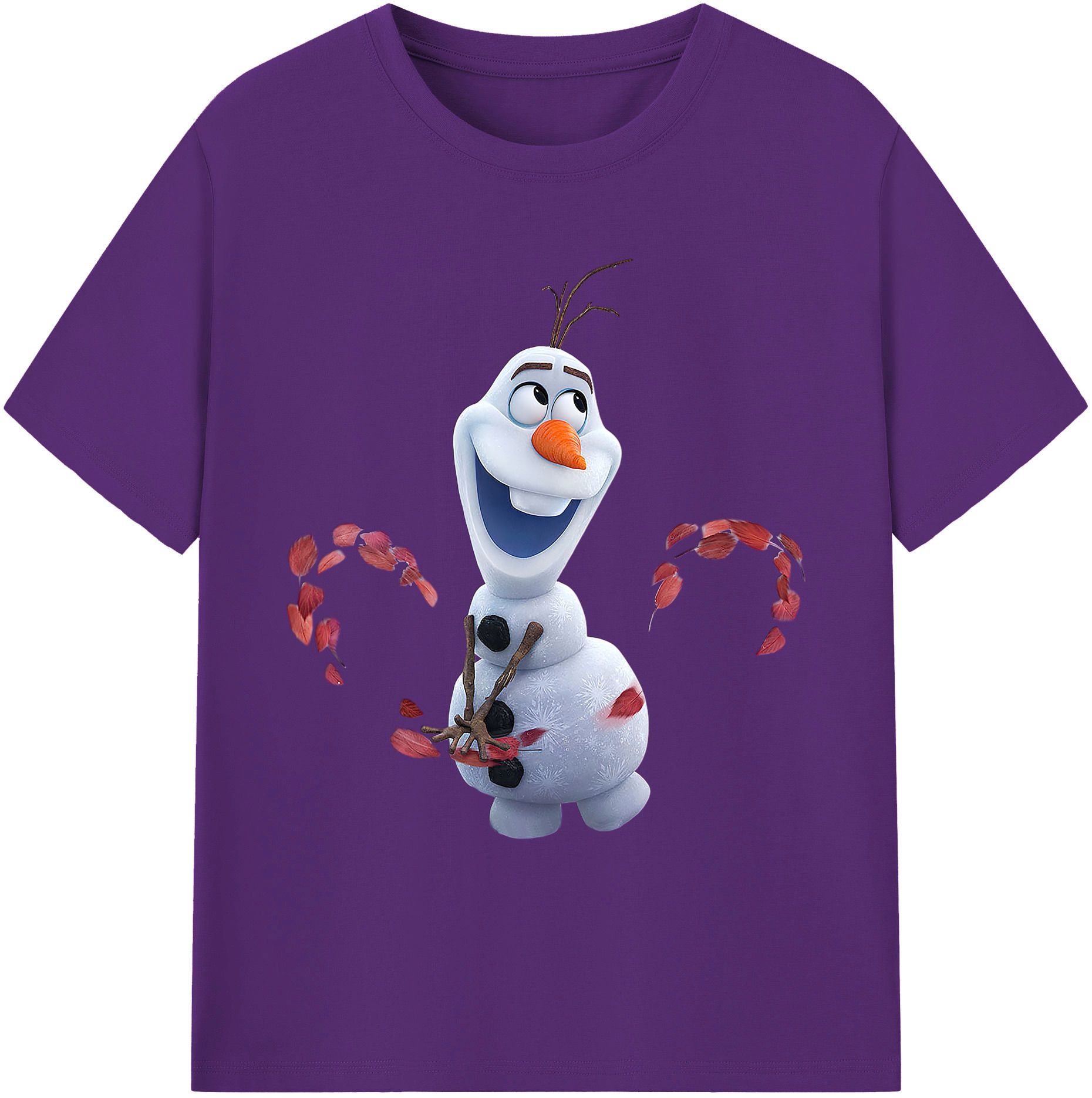 （画像用） アナと雪の女王 アンナ エルサ Frozen Anna Elsa 綿100％ メンズ半袖Tシャツ｜肌触りやわらか＆通気性