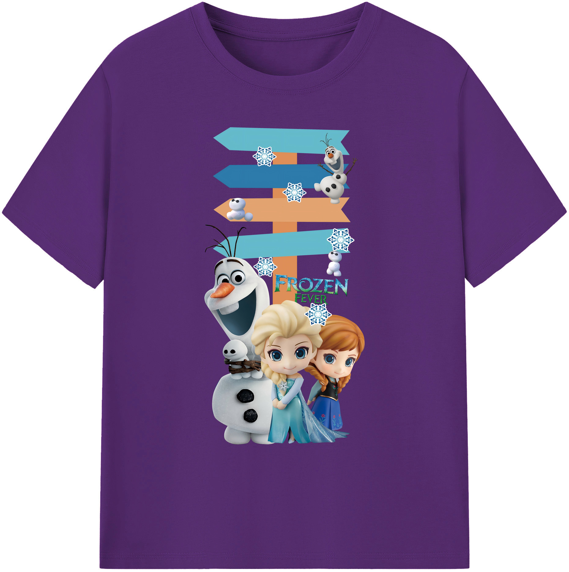 （画像用） アナと雪の女王 アンナ エルサ Frozen Anna Elsa 綿100％ メンズ半袖Tシャツ｜肌触りやわらか＆通気性