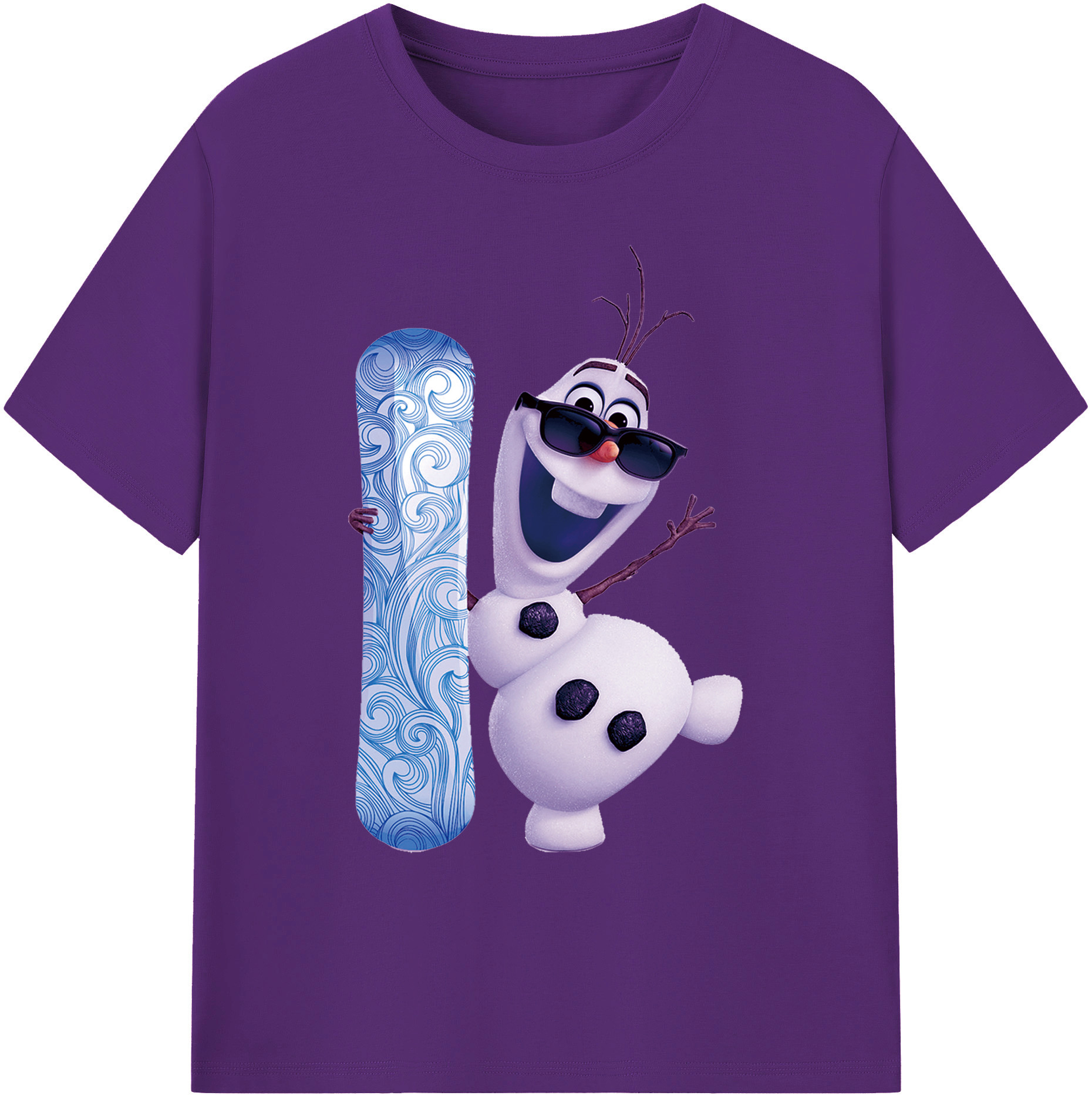 （画像用） アナと雪の女王 アンナ エルサ Frozen Anna Elsa 綿100％ メンズ半袖Tシャツ｜肌触りやわらか＆通気性