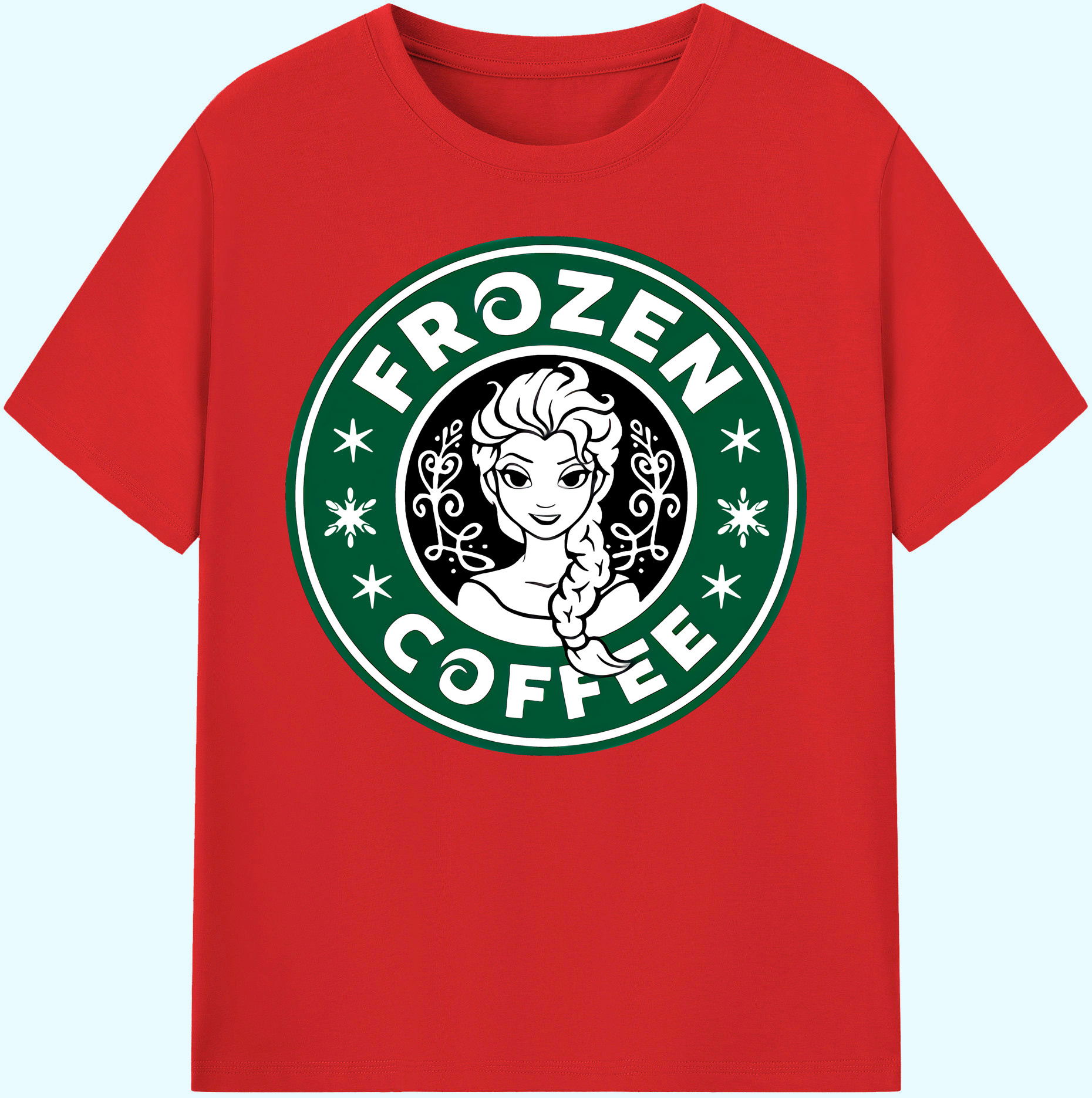（画像用） アナと雪の女王 アンナ エルサ Frozen Anna Elsa 綿100％ メンズ半袖Tシャツ｜肌触りやわらか＆通気性