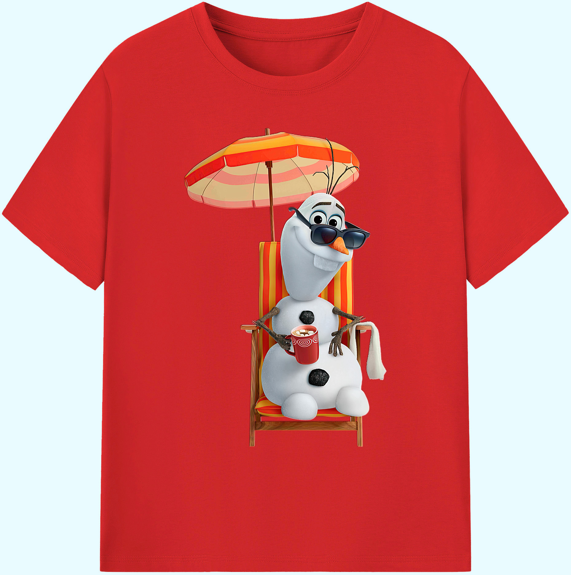 （画像用） アナと雪の女王 アンナ エルサ Frozen Anna Elsa 綿100％ メンズ半袖Tシャツ｜肌触りやわらか＆通気性