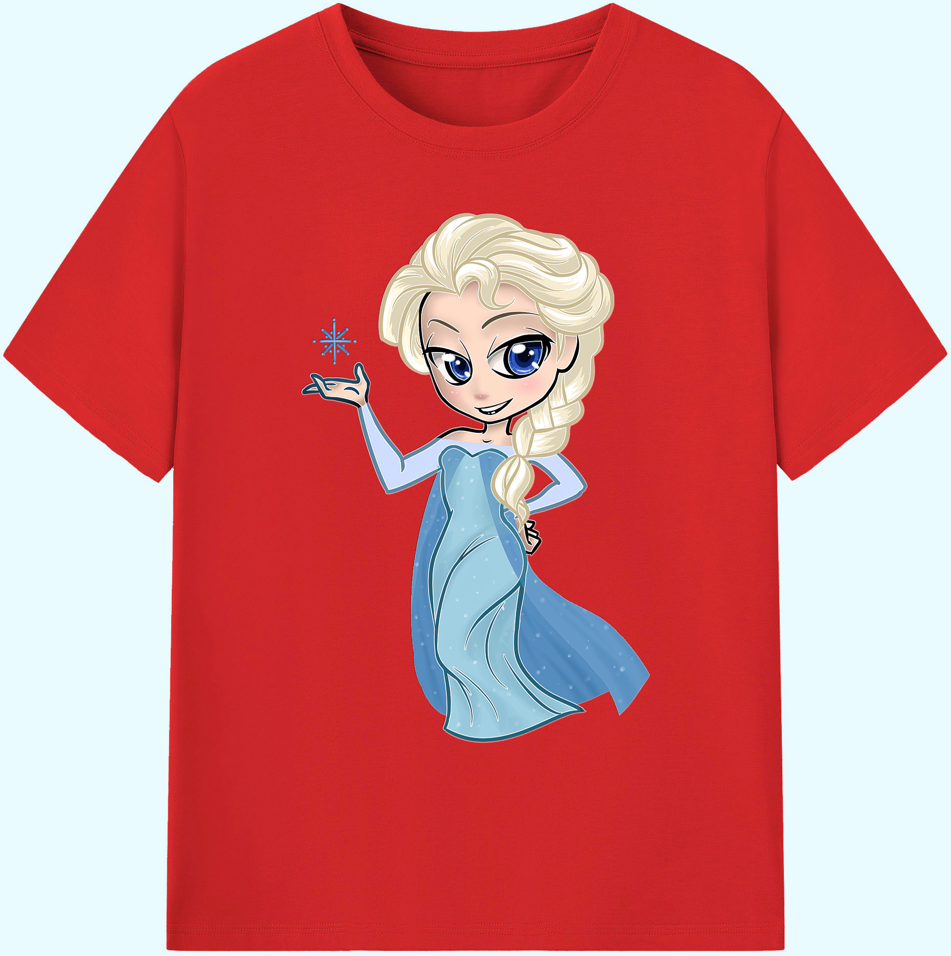 （画像用） アナと雪の女王 アンナ エルサ Frozen Anna Elsa 綿100％ メンズ半袖Tシャツ｜肌触りやわらか＆通気性
