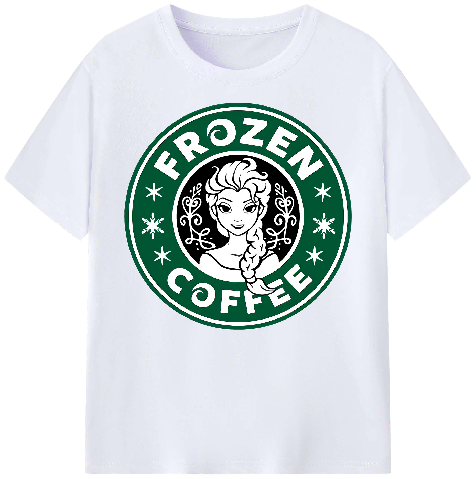 （画像用） アナと雪の女王 アンナ エルサ Frozen Anna Elsa 綿100％ メンズ半袖Tシャツ｜肌触りやわらか＆通気性