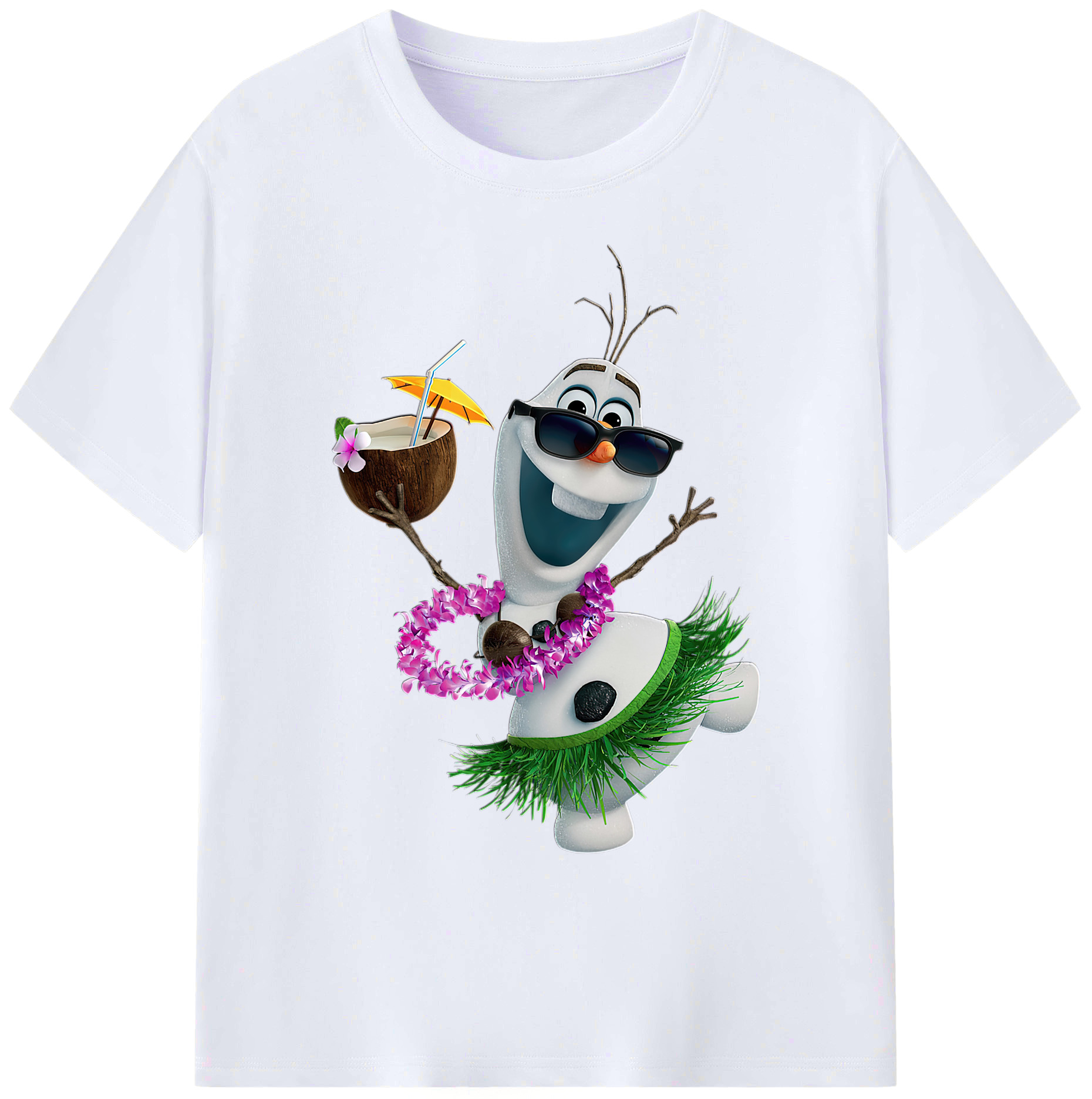 （画像用） アナと雪の女王 アンナ エルサ Frozen Anna Elsa 綿100％ メンズ半袖Tシャツ｜肌触りやわらか＆通気性