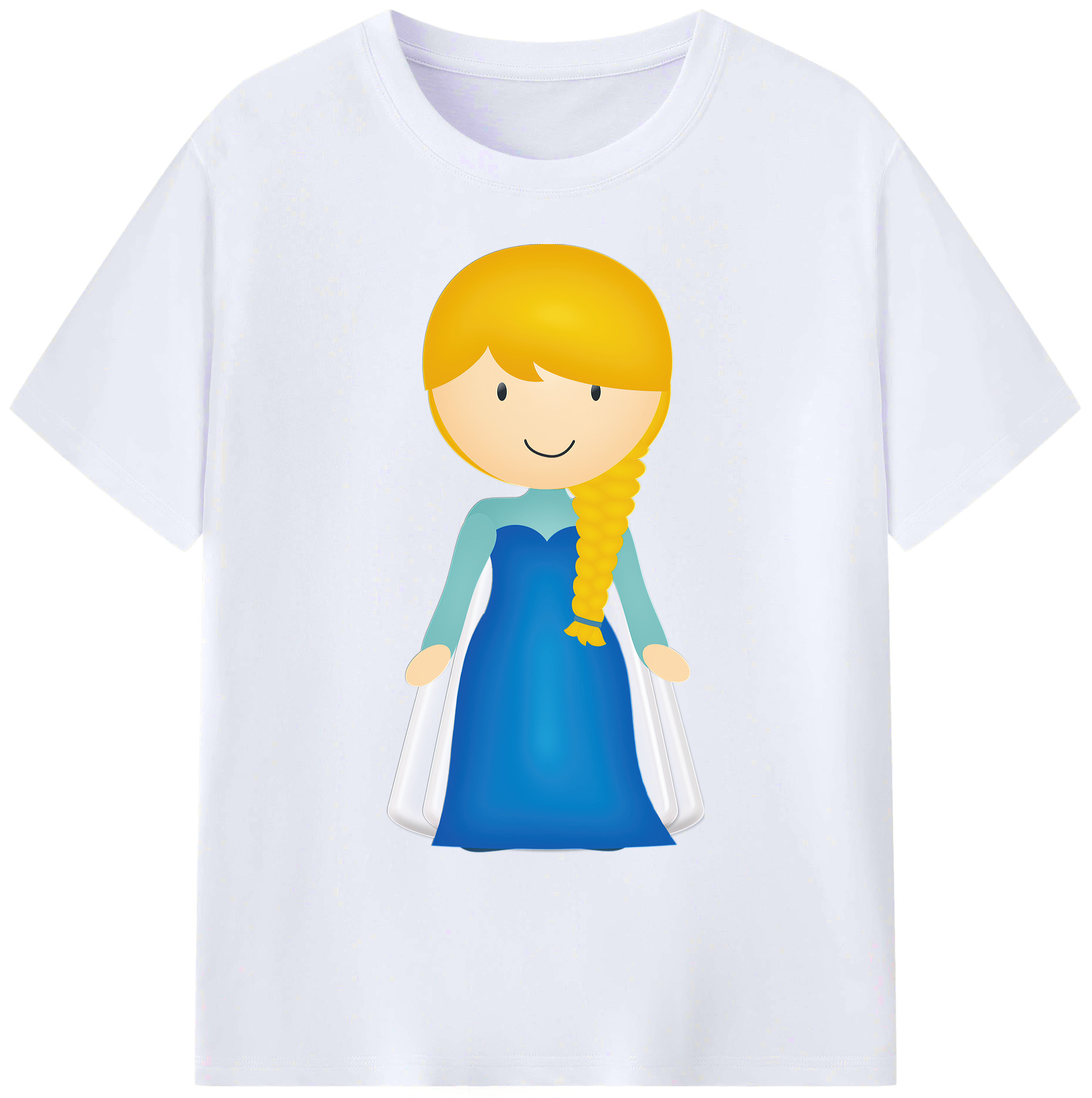 （画像用） アナと雪の女王 アンナ エルサ Frozen Anna Elsa 綿100％ メンズ半袖Tシャツ｜肌触りやわらか＆通気性