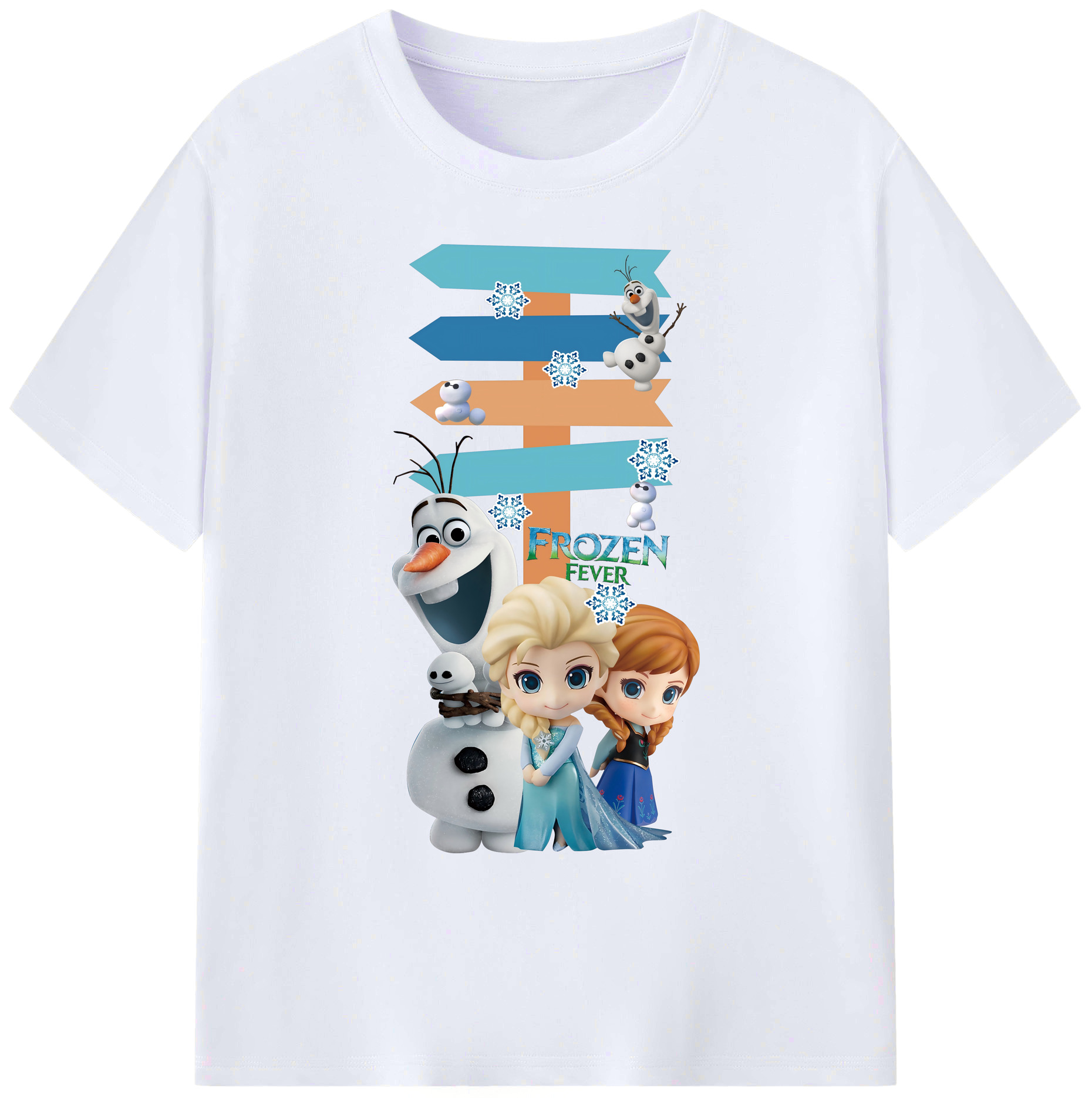 （画像用） アナと雪の女王 アンナ エルサ Frozen Anna Elsa 綿100％ メンズ半袖Tシャツ｜肌触りやわらか＆通気性