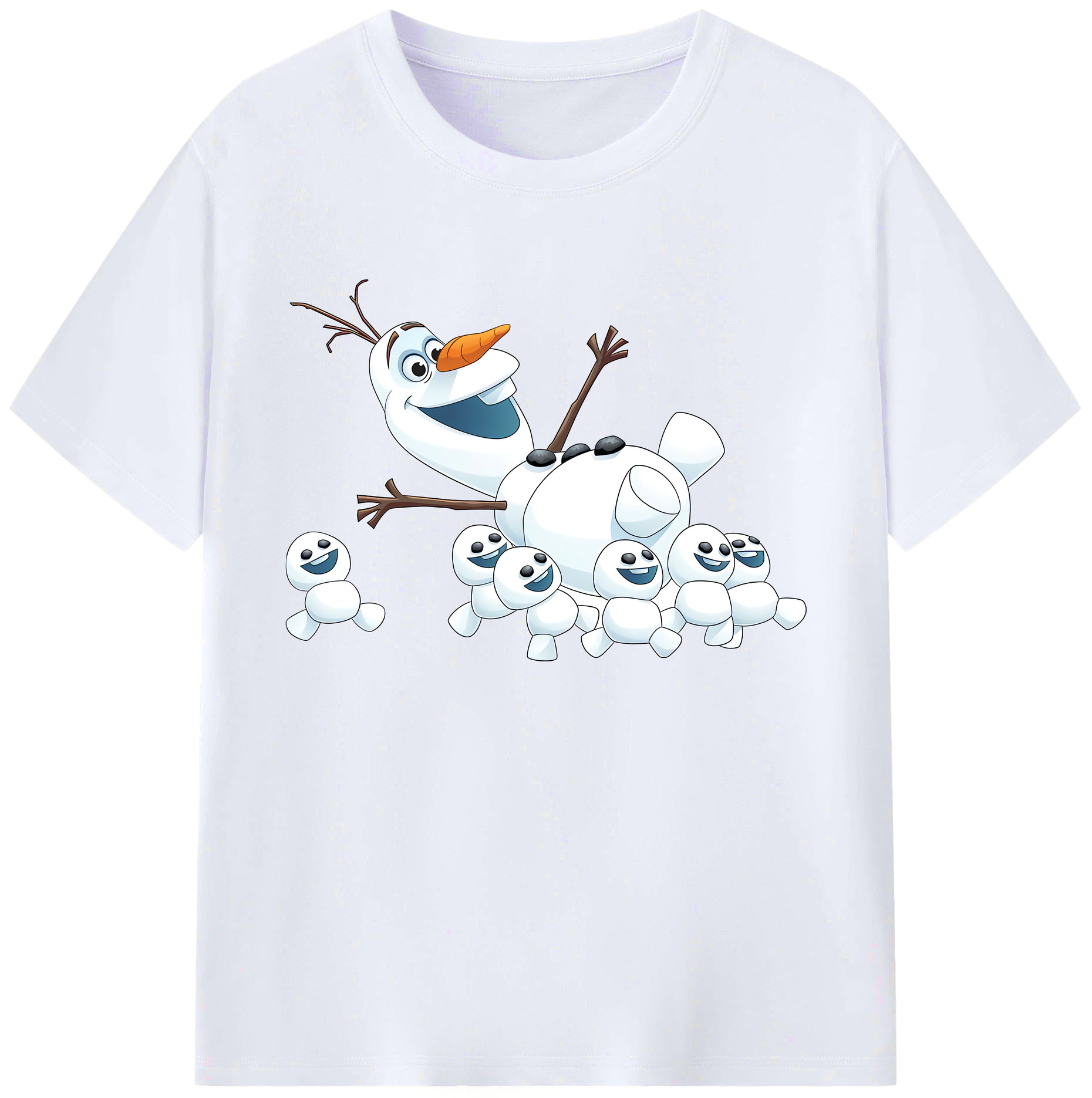 （画像用） アナと雪の女王 アンナ エルサ Frozen Anna Elsa 綿100％ メンズ半袖Tシャツ｜肌触りやわらか＆通気性