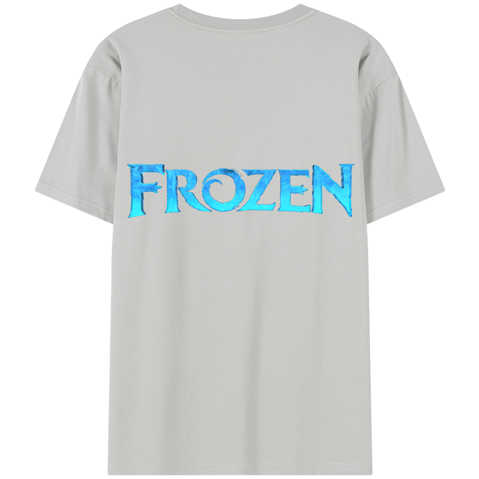 （画像用） アナと雪の女王 アンナ エルサ Frozen Anna Elsa レディース半袖Tシャツ(バックプリント)