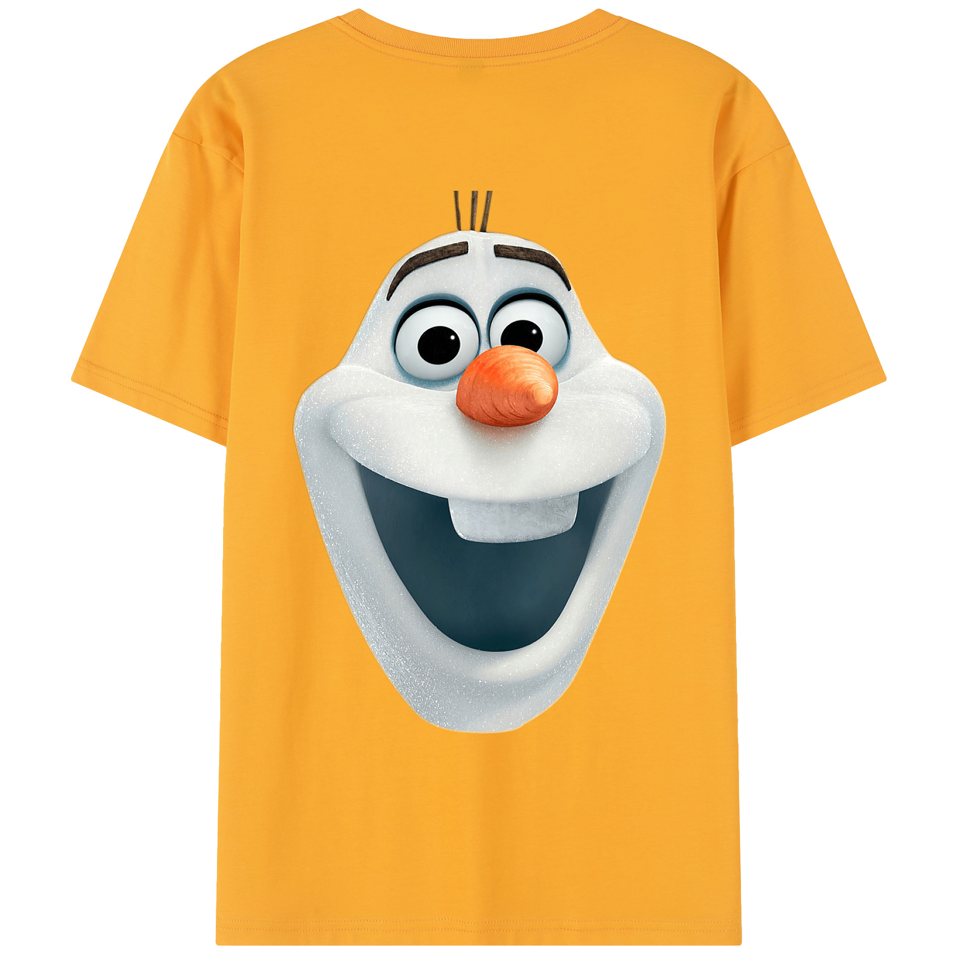 （画像用） アナと雪の女王 アンナ エルサ Frozen Anna Elsa レディース半袖Tシャツ(バックプリント)