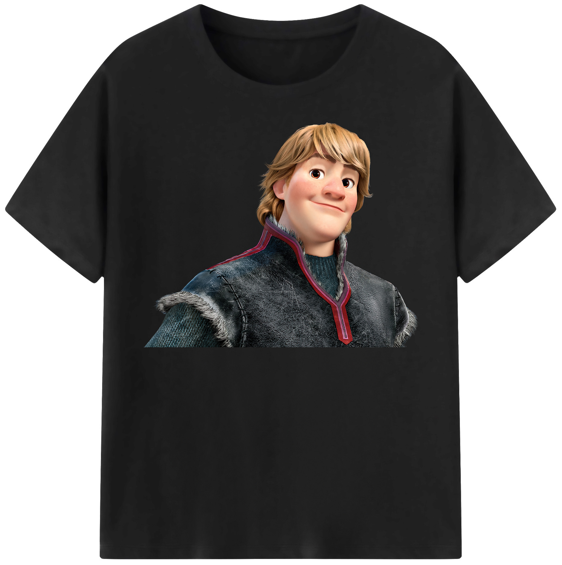 （画像用） アナと雪の女王 アンナ エルサ Frozen Anna Elsa レディースカジュアルプリントTシャツ（綿100％）