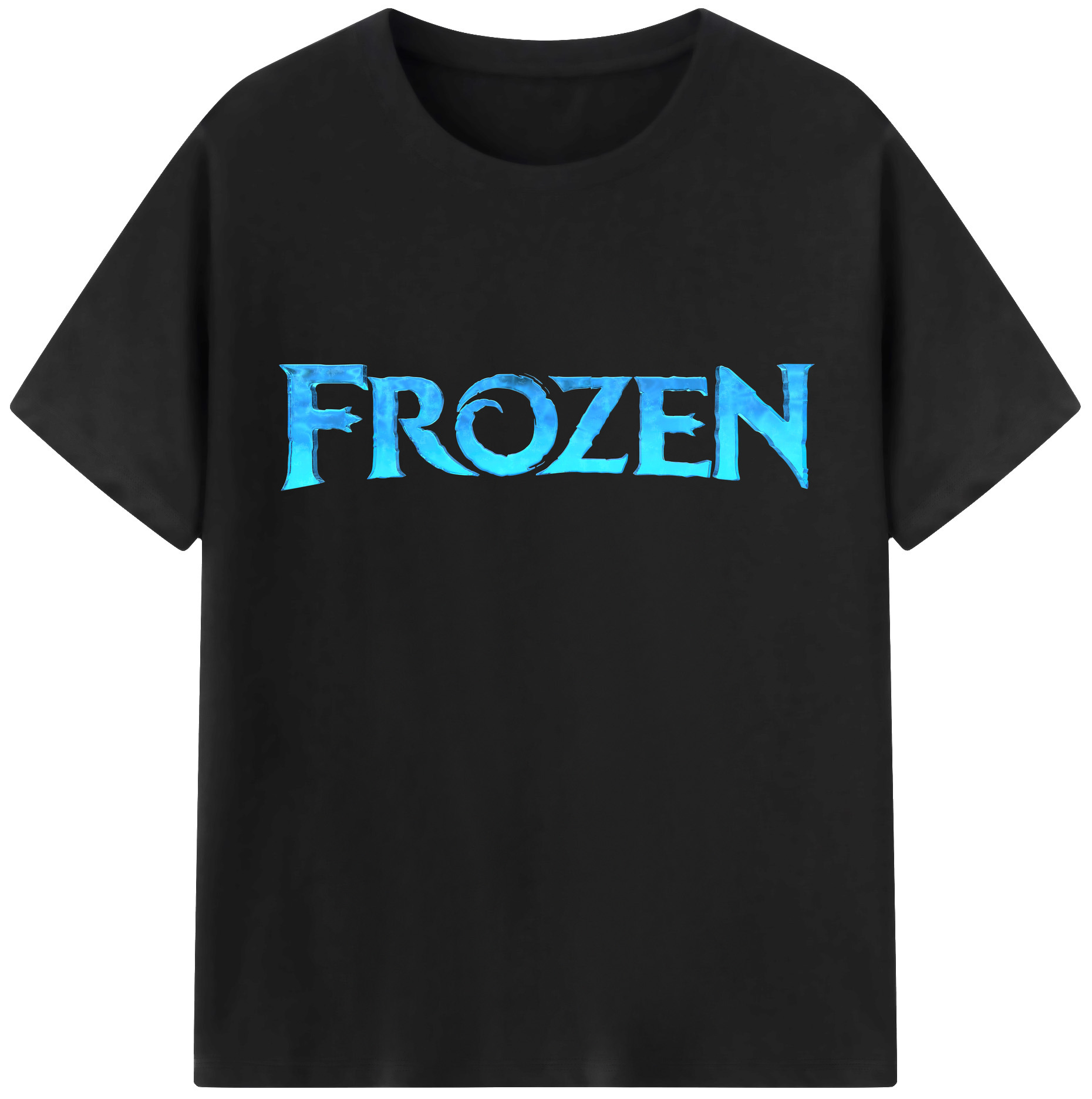 （画像用） アナと雪の女王 アンナ エルサ Frozen Anna Elsa レディースカジュアルプリントTシャツ（綿100％）