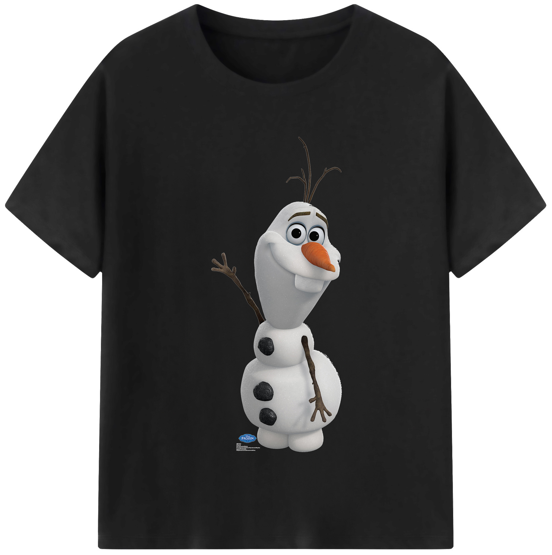 （画像用） アナと雪の女王 アンナ エルサ Frozen Anna Elsa レディースカジュアルプリントTシャツ（綿100％）