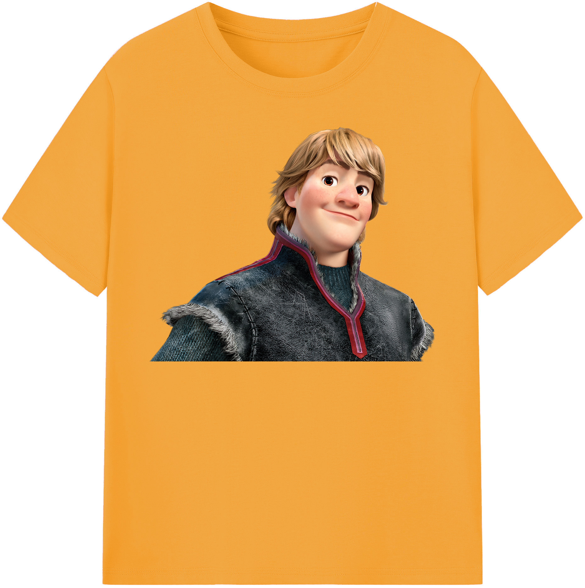 （画像用） アナと雪の女王 アンナ エルサ Frozen Anna Elsa レディースカジュアルプリントTシャツ（綿100％）