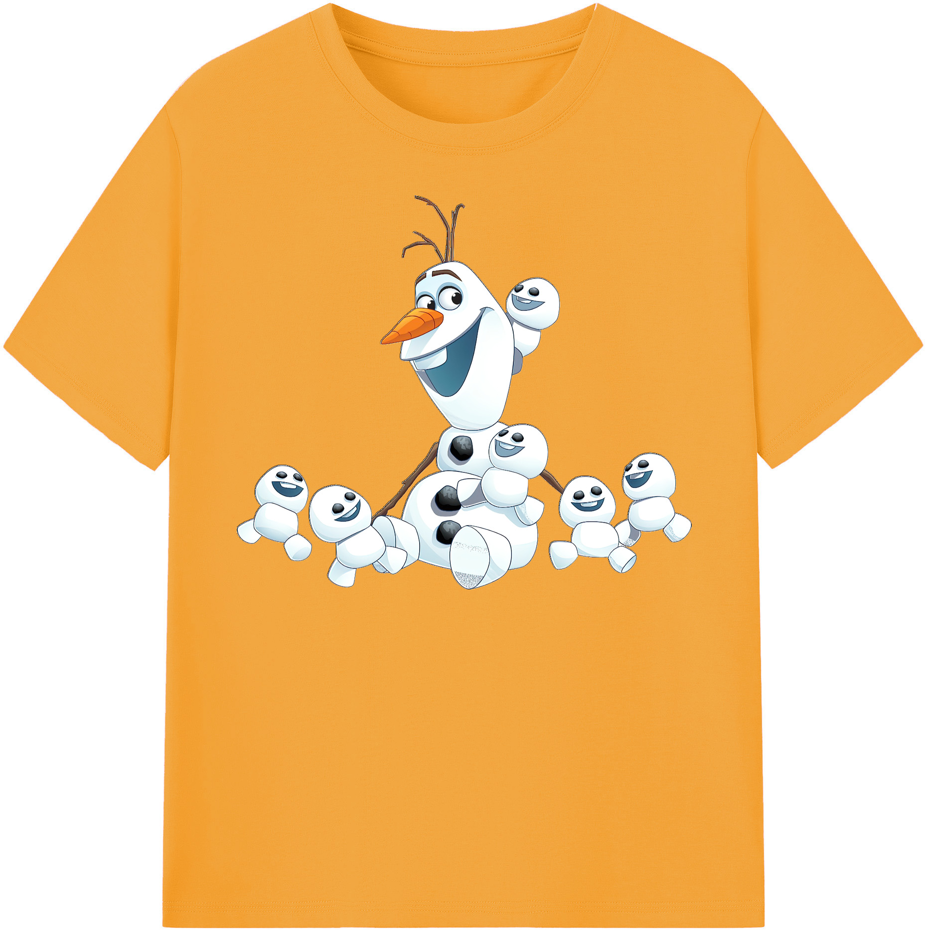 （画像用） アナと雪の女王 アンナ エルサ Frozen Anna Elsa レディースカジュアルプリントTシャツ（綿100％）