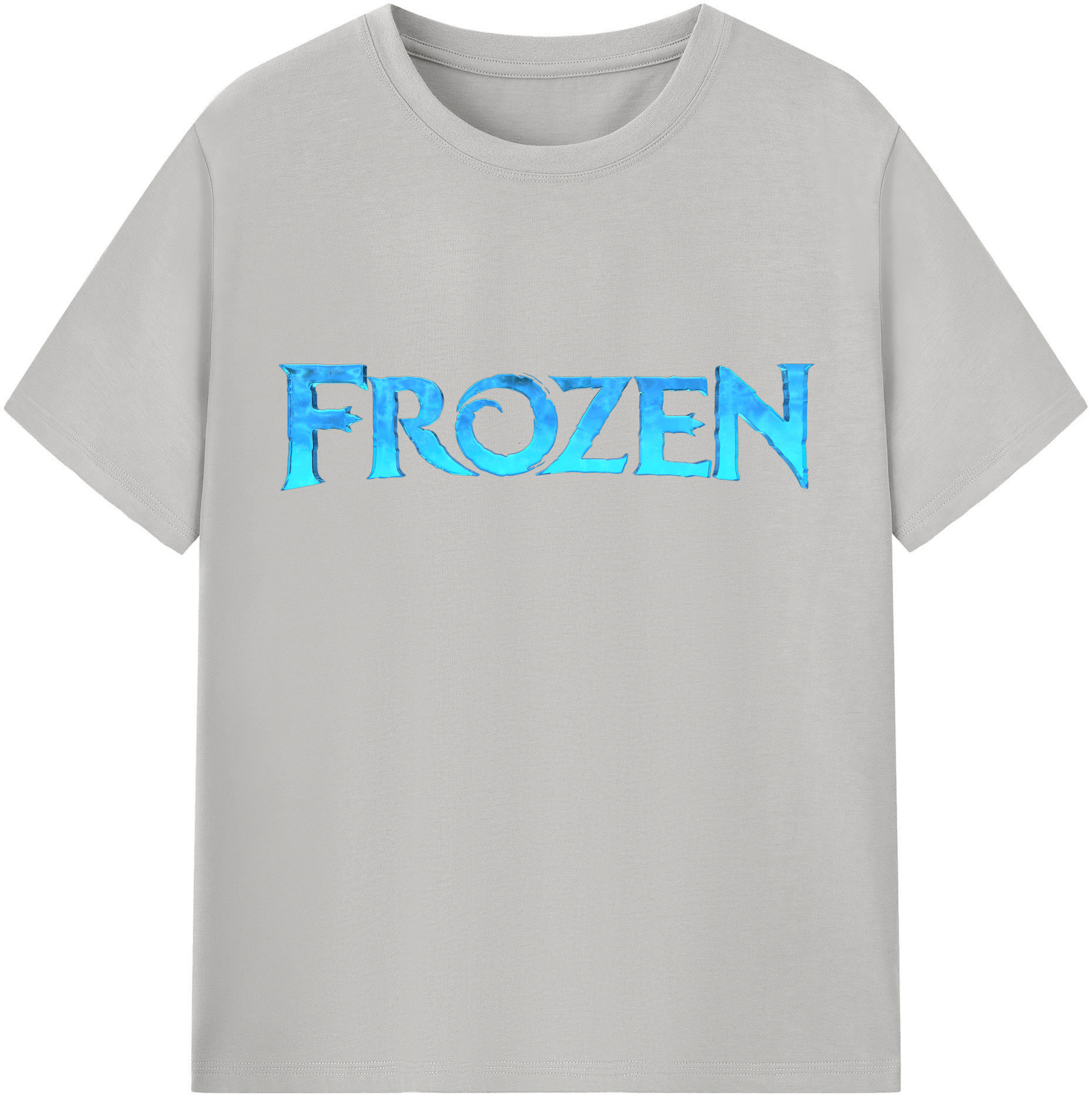 （画像用） アナと雪の女王 アンナ エルサ Frozen Anna Elsa レディースカジュアルプリントTシャツ（綿100％）