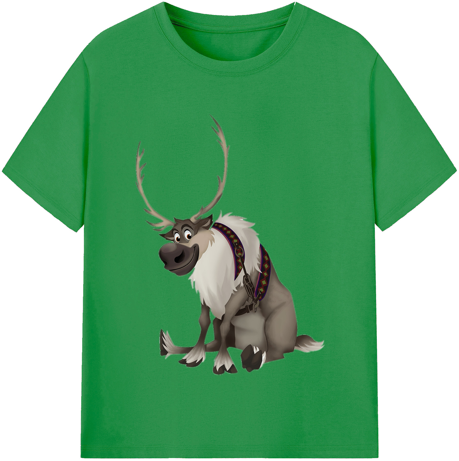 （画像用） アナと雪の女王 アンナ エルサ Frozen Anna Elsa レディースカジュアルプリントTシャツ（綿100％）