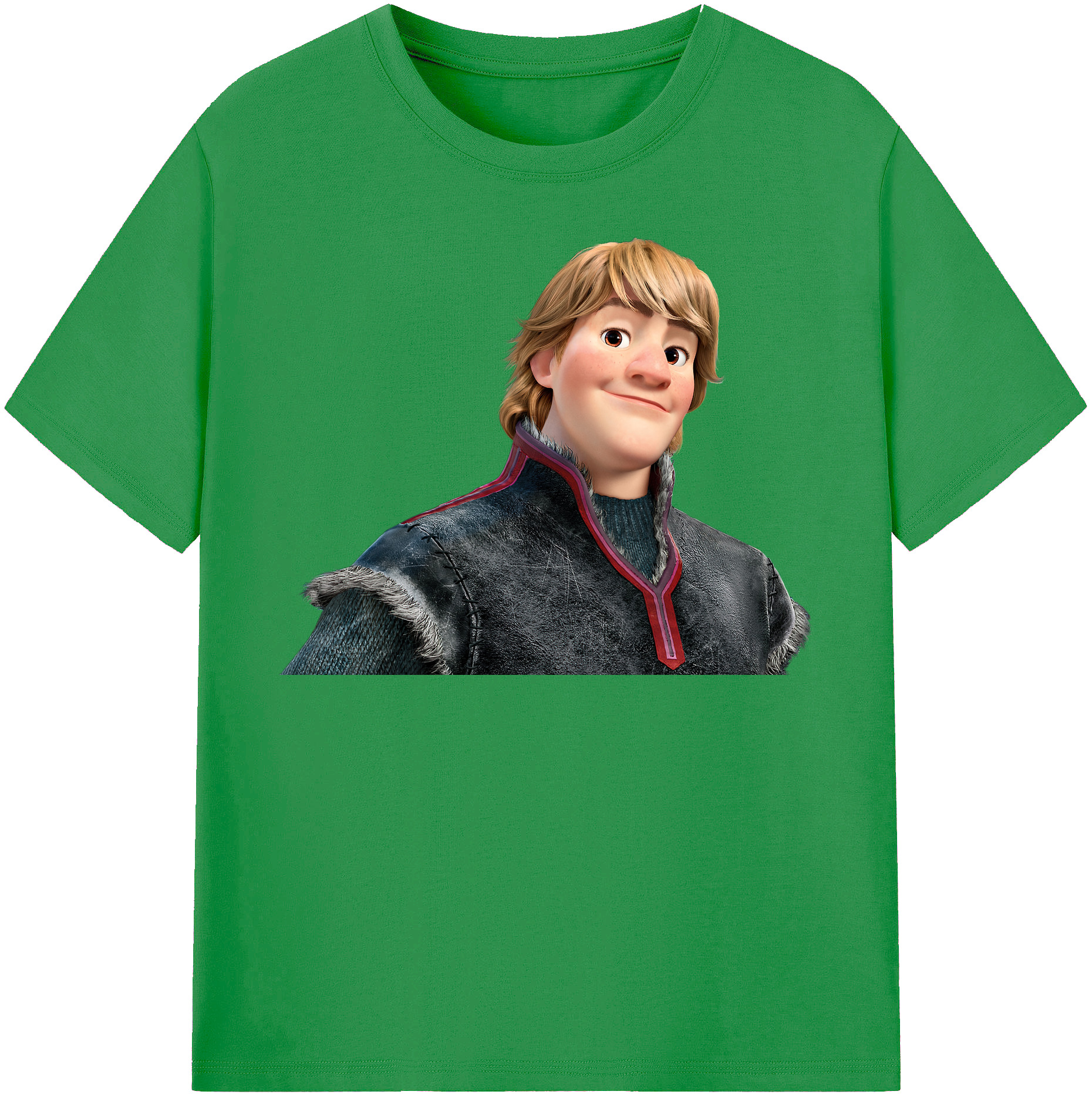 （画像用） アナと雪の女王 アンナ エルサ Frozen Anna Elsa レディースカジュアルプリントTシャツ（綿100％）